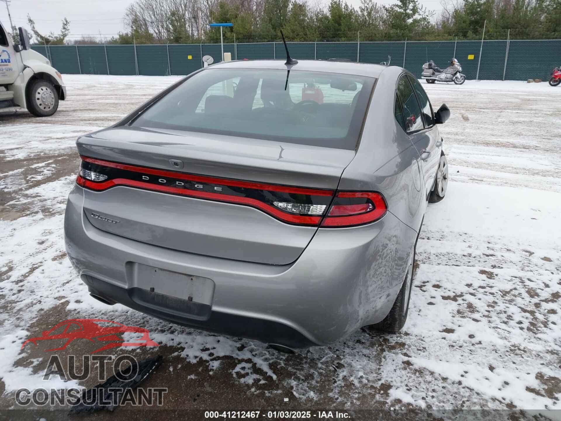 DODGE DART 2015 - 1C3CDFBB4FD160312