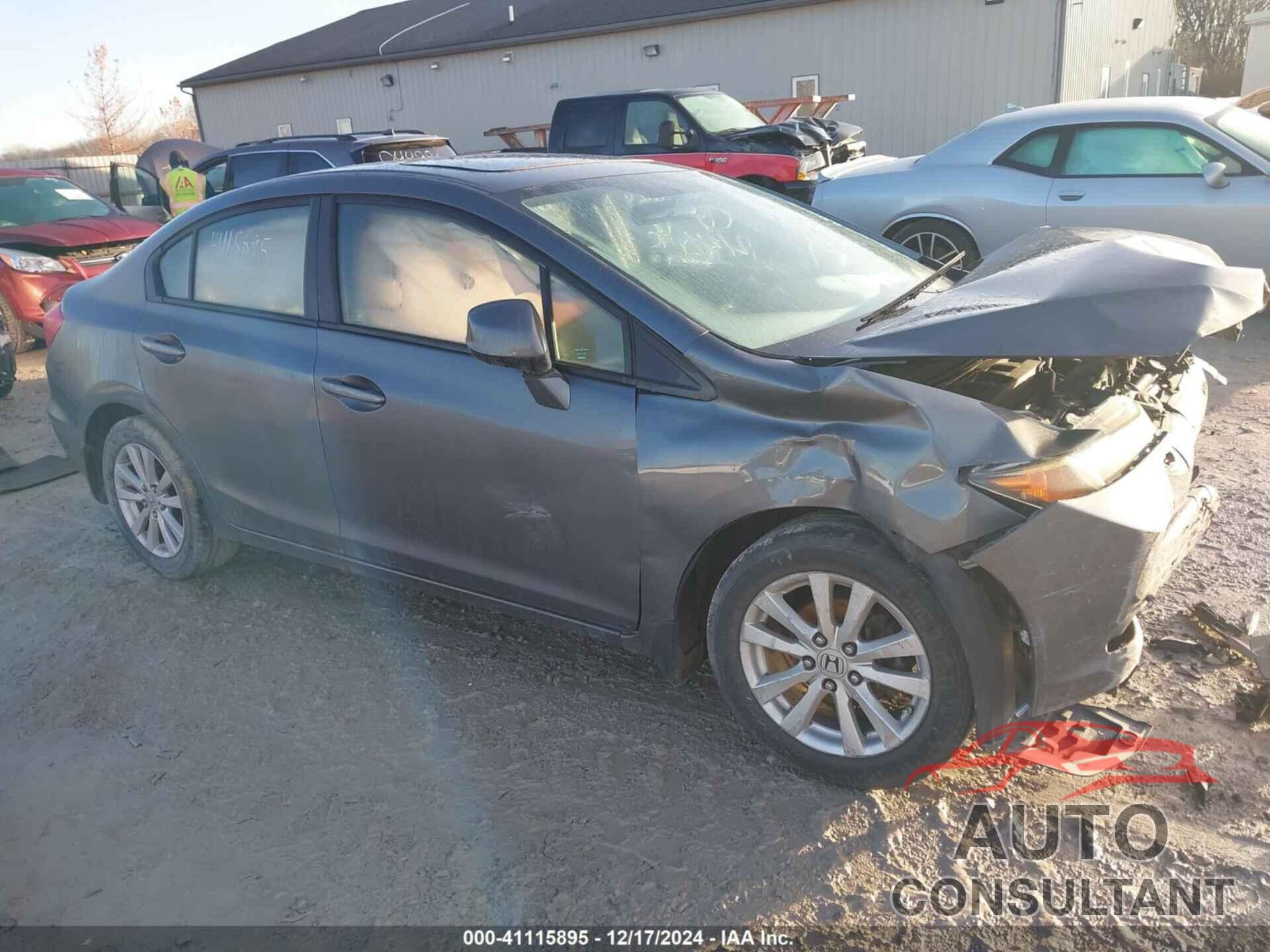 HONDA CIVIC 2012 - 19XFB2F8XCE089732
