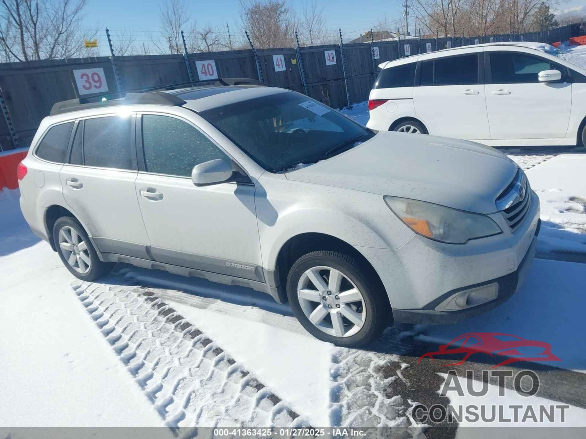 SUBARU OUTBACK 2012 - 4S4BRCKC0C3285143