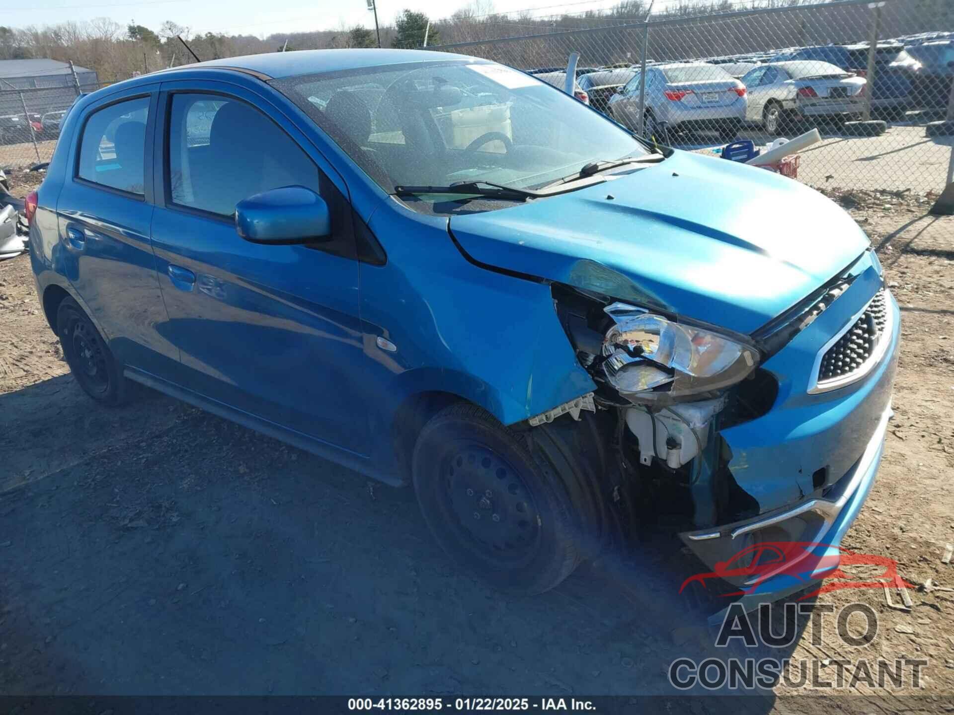 MITSUBISHI MIRAGE 2017 - ML32A3HJ9HH022020