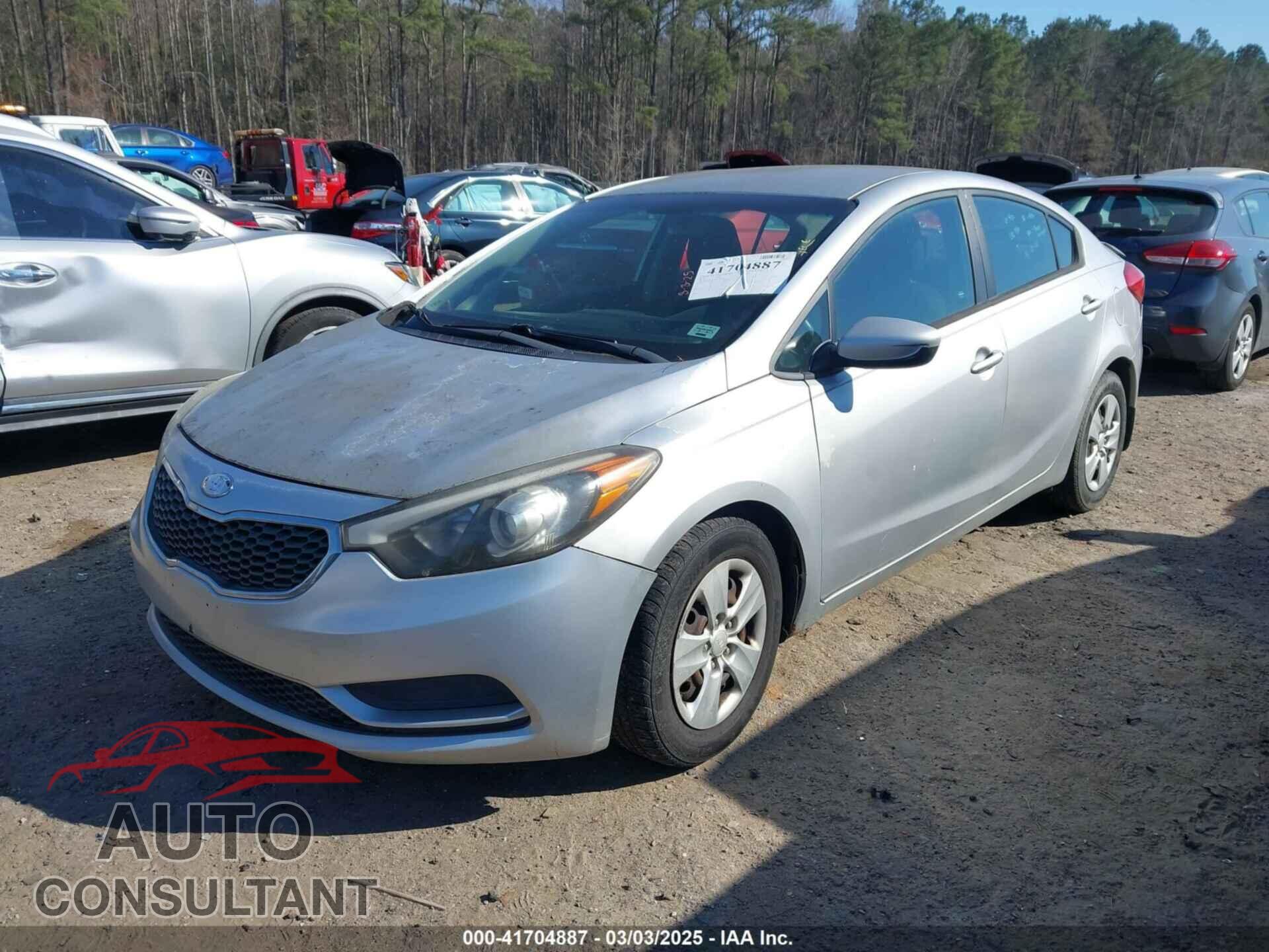 KIA FORTE 2014 - KNAFK4A62E5142338