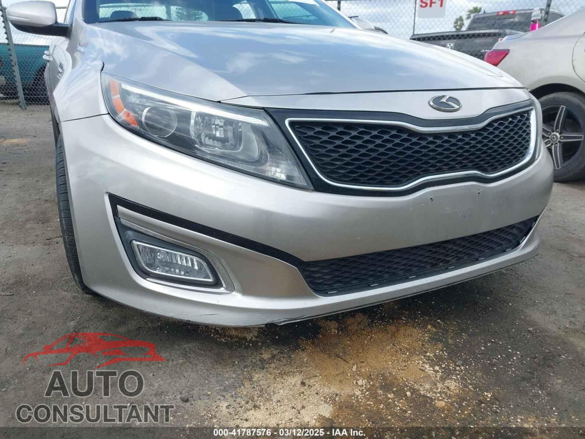 KIA OPTIMA 2014 - KNAGM4A78E5490586