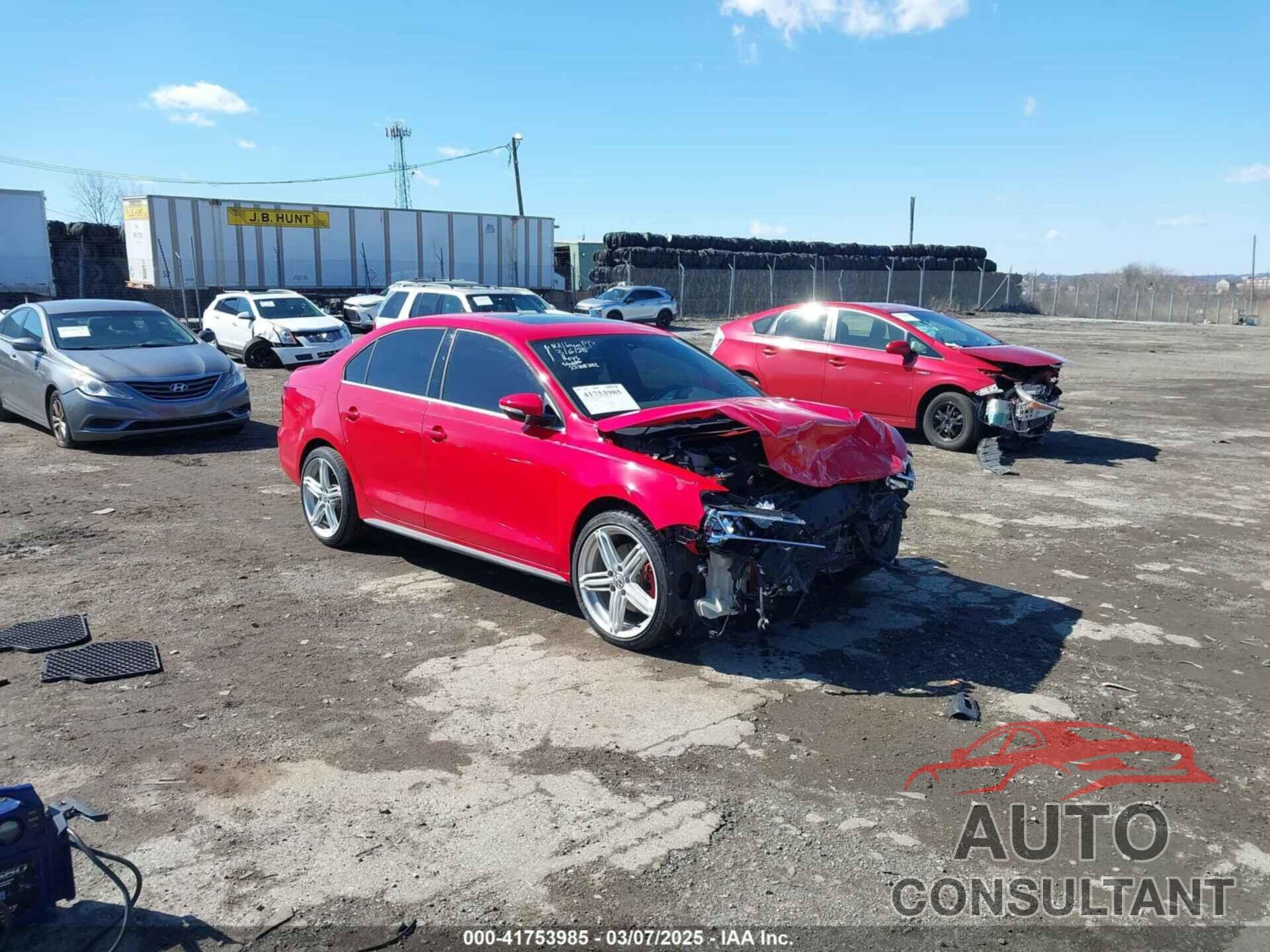 VOLKSWAGEN JETTA 2015 - 3VW5T7AJ2FM293898