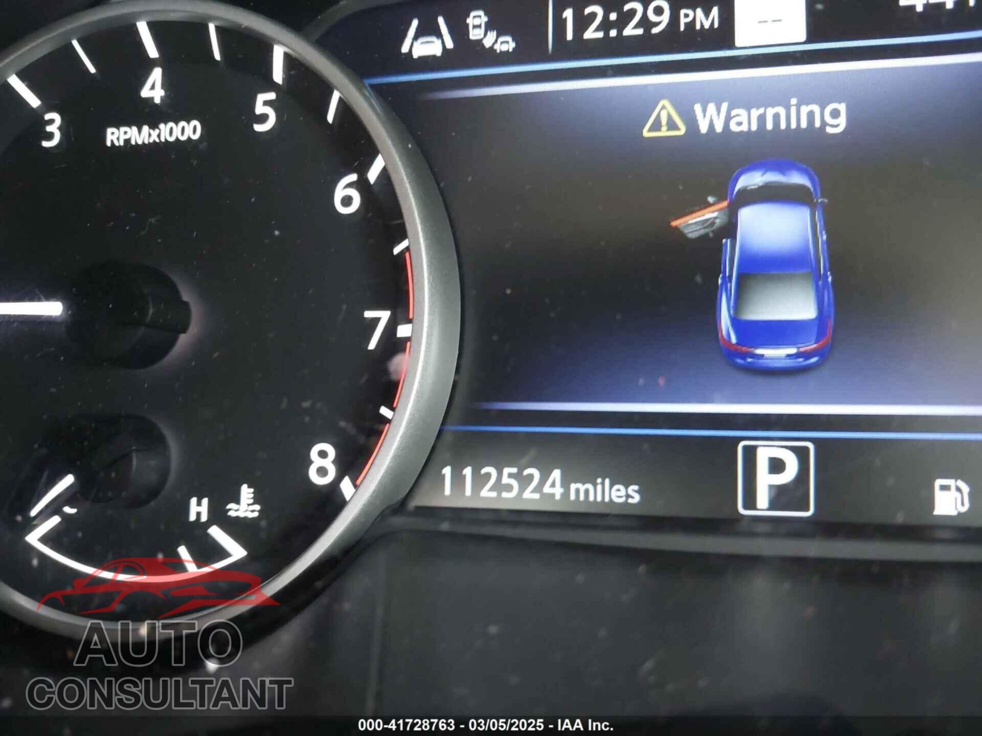 NISSAN MAXIMA 2021 - 1N4AA6CV1MC504255