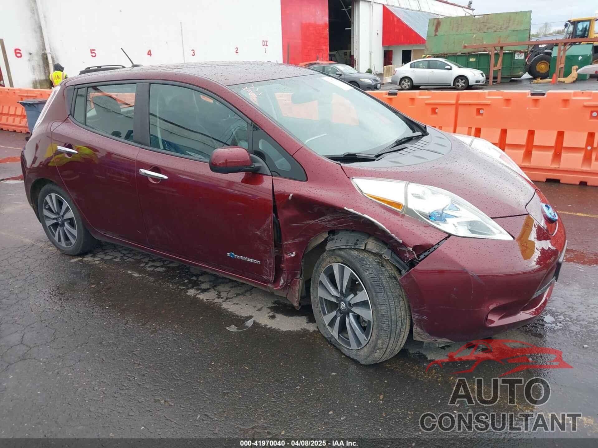 NISSAN LEAF 2016 - 1N4BZ0CP6GC304164