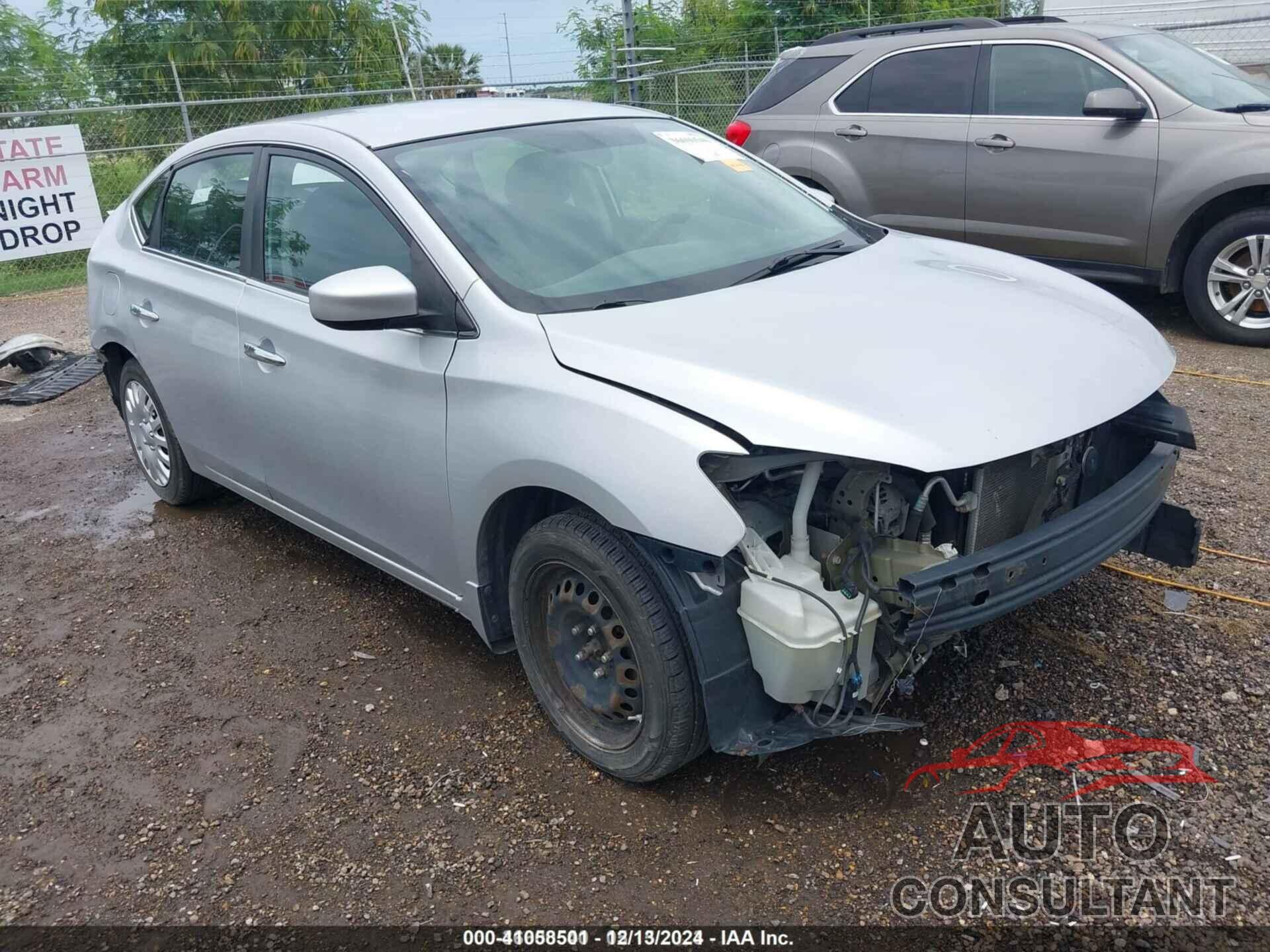 NISSAN SENTRA 2014 - 1N4AB7AP6EN853411