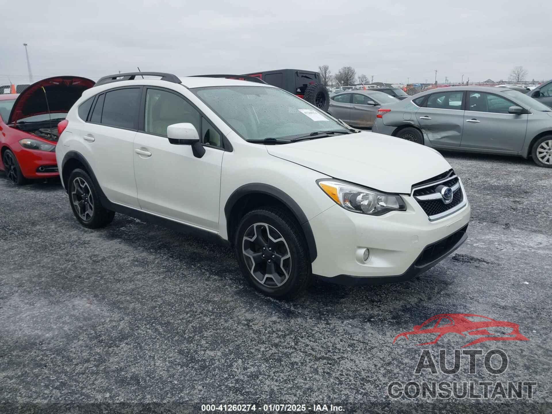 SUBARU XV CROSSTREK 2014 - JF2GPACC9E8311927