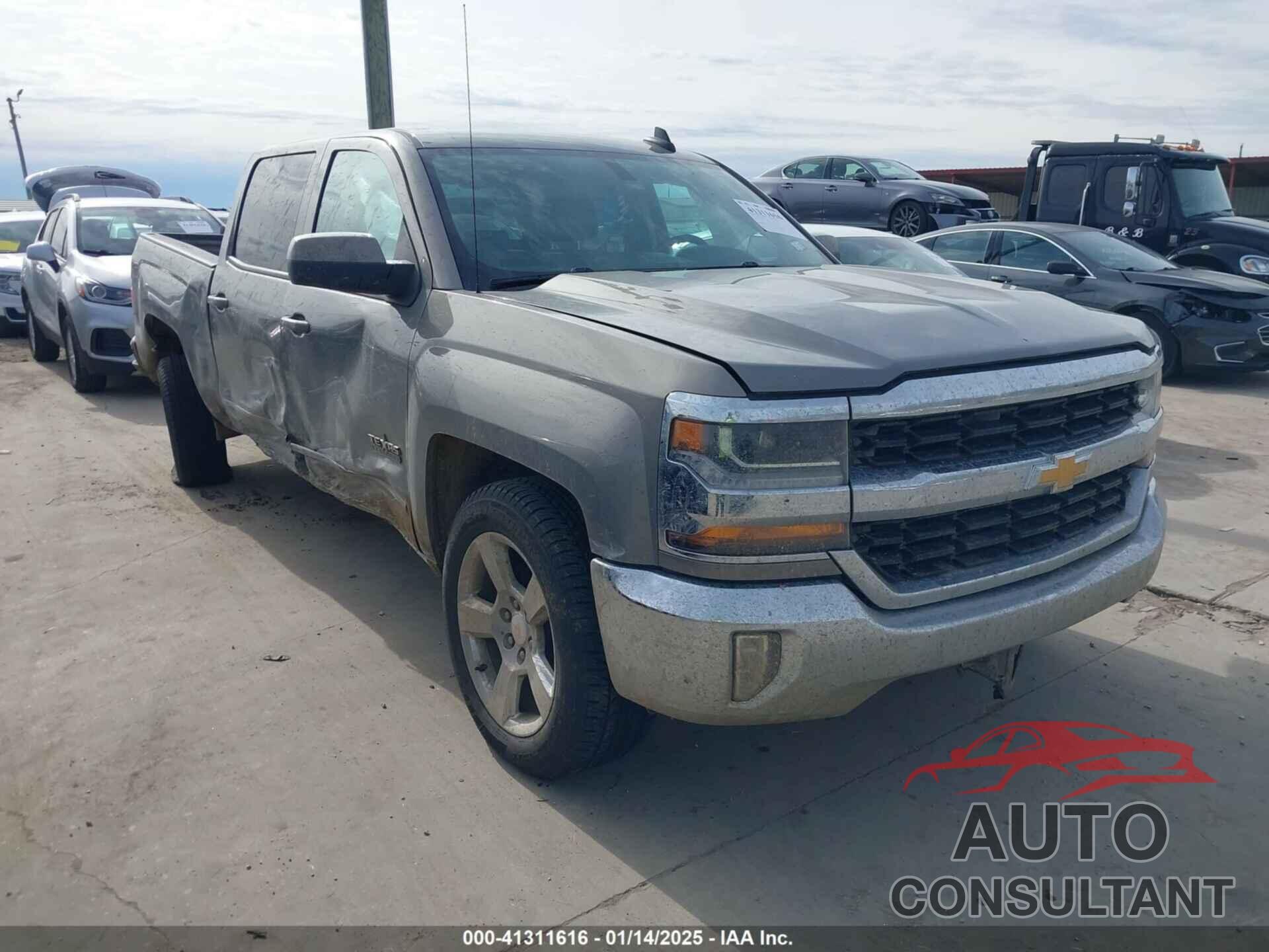 CHEVROLET SILVERADO 1500 2017 - 3GCPCREC0HG267157