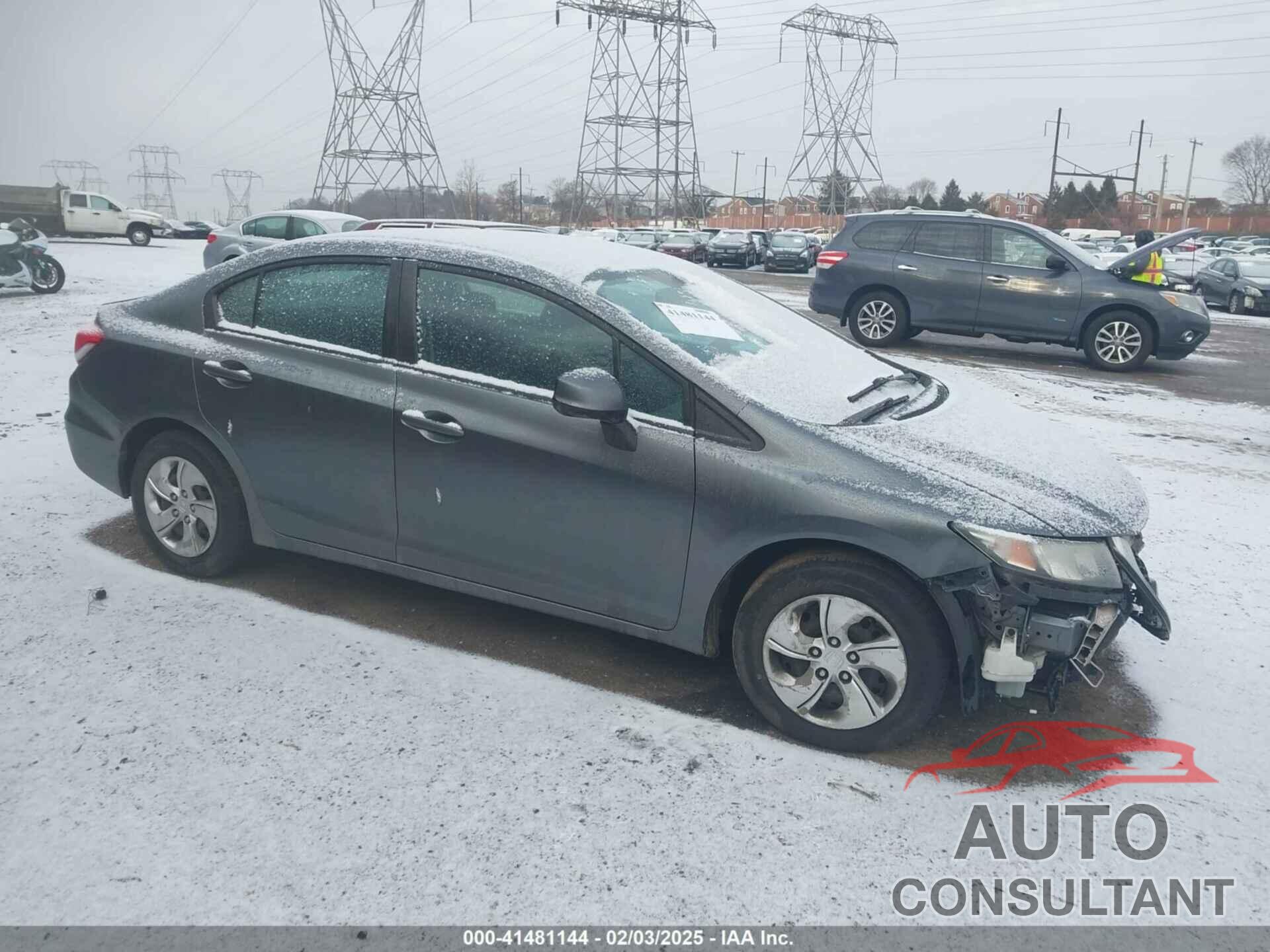 HONDA CIVIC 2013 - 19XFB2F53DE245181