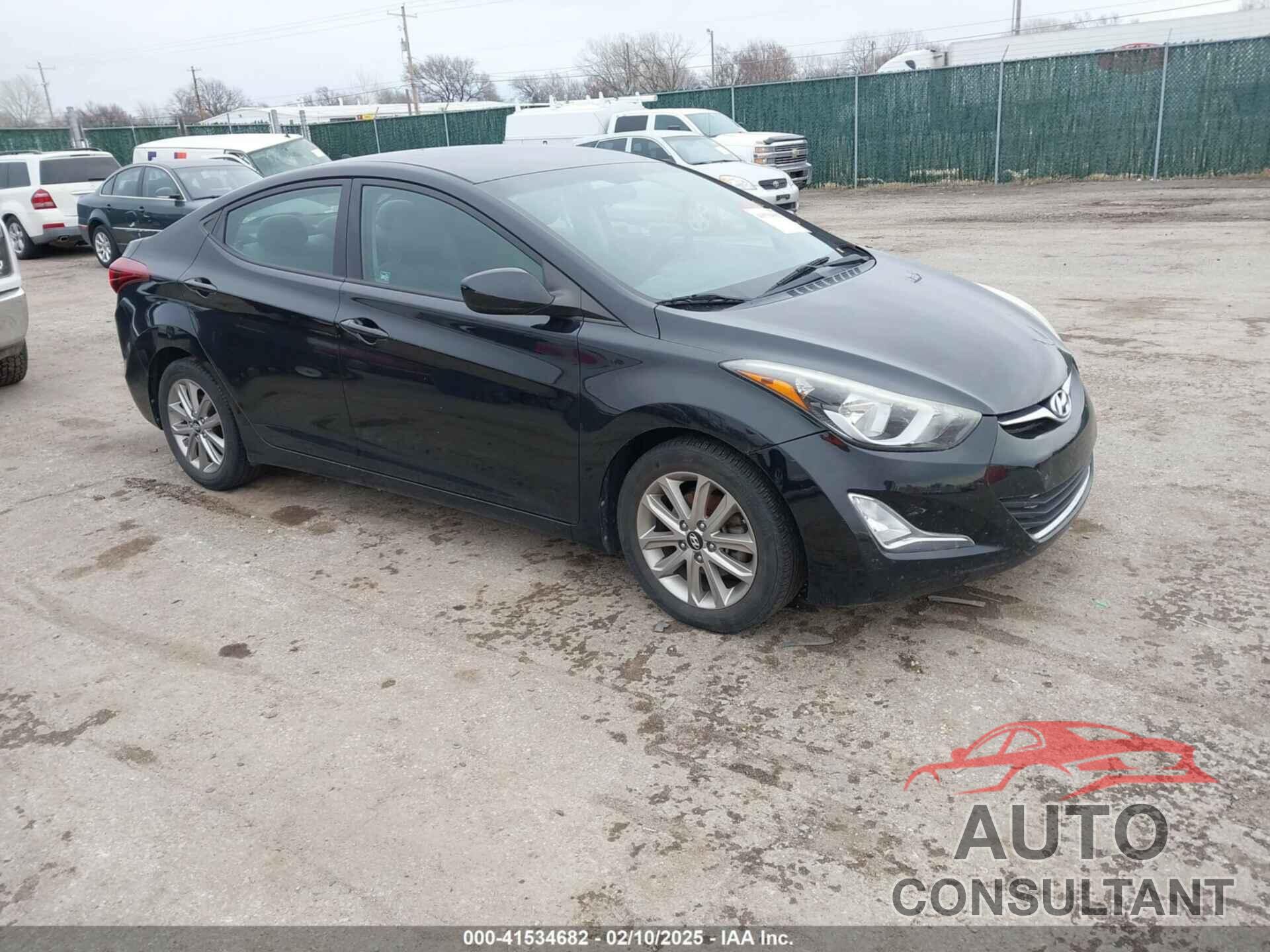 HYUNDAI ELANTRA 2014 - 5NPDH4AE2EH503647