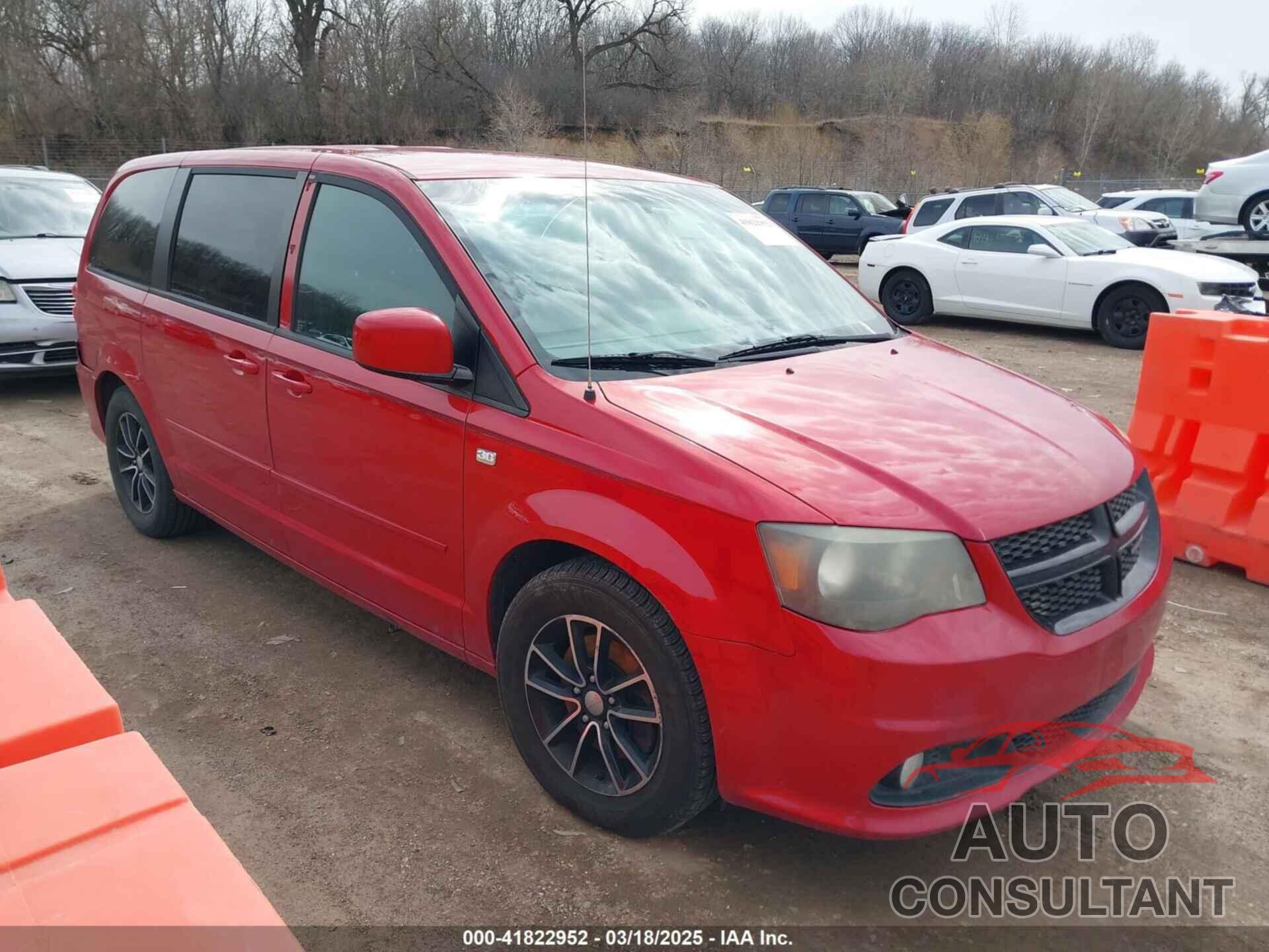 DODGE GRAND CARAVAN 2014 - 2C4RDGCG1ER371386