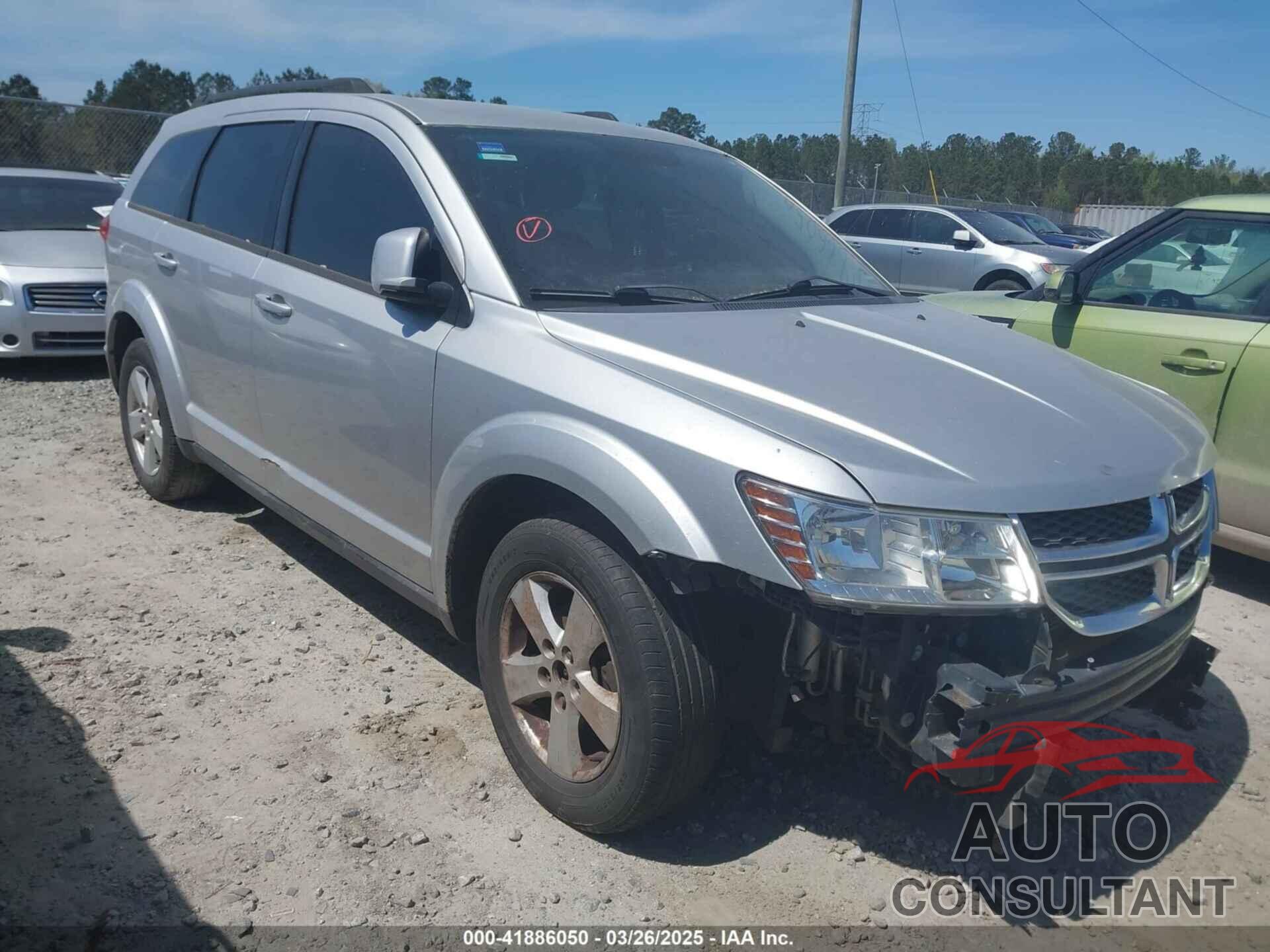 DODGE JOURNEY 2012 - 3C4PDCBG3CT169810