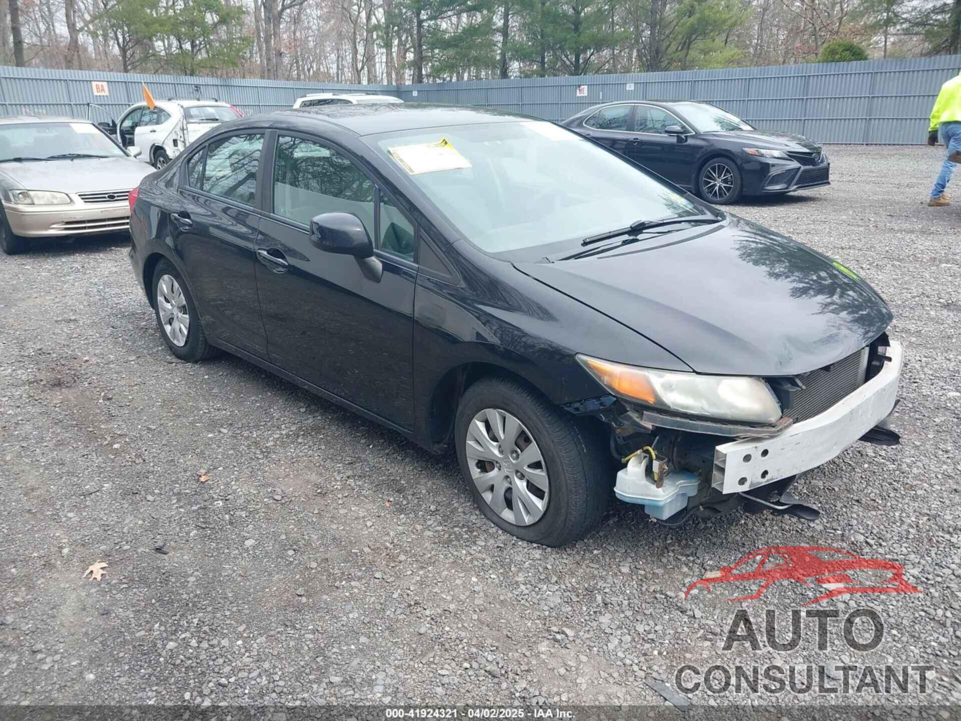 HONDA CIVIC 2012 - 19XFB2F58CE366898