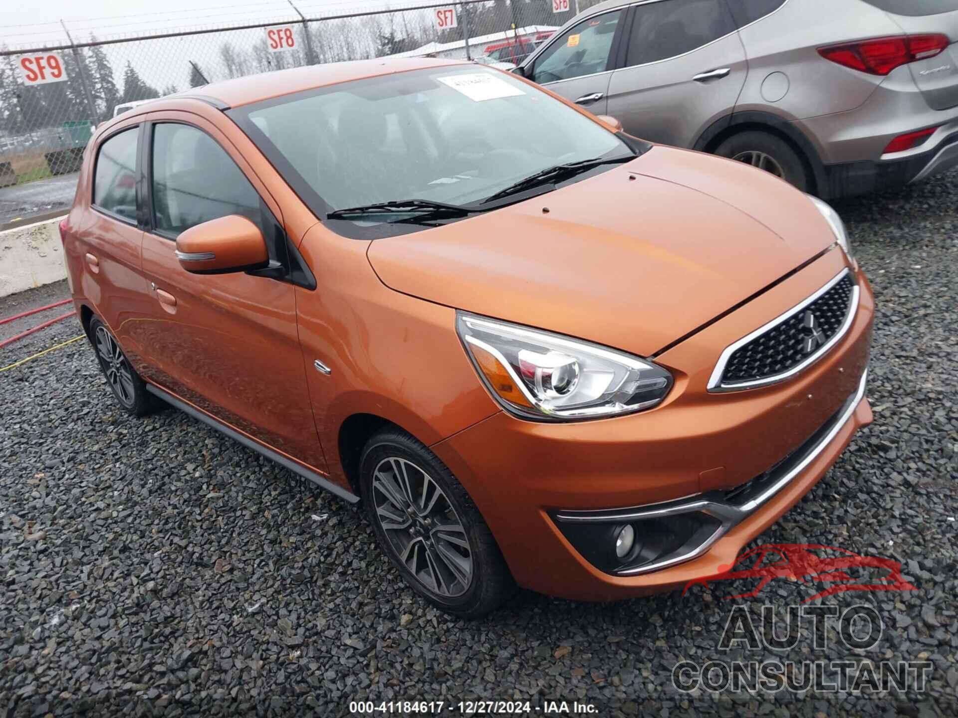 MITSUBISHI MIRAGE 2017 - ML32A5HJ8HH015328