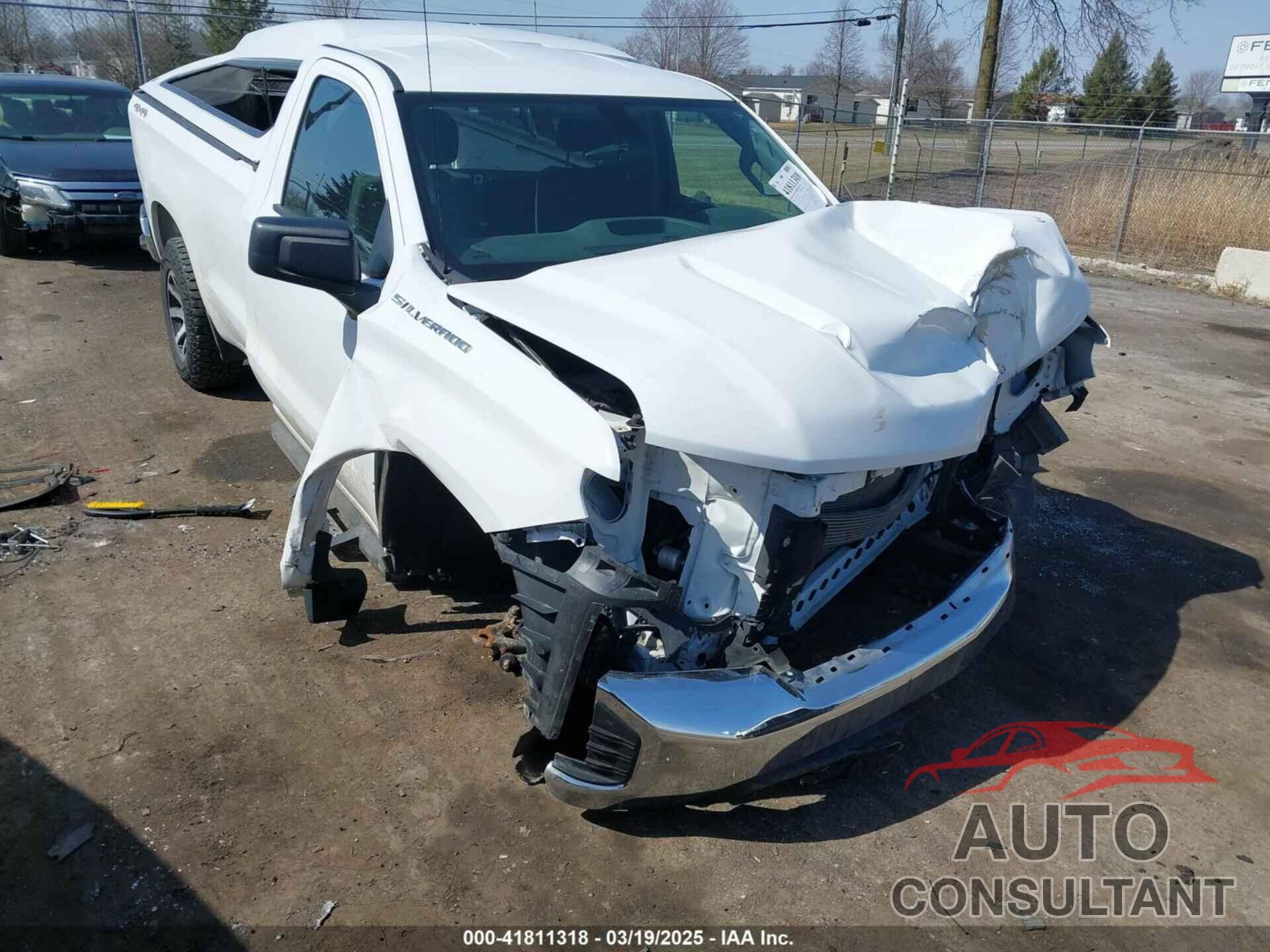 CHEVROLET SILVERADO 1500 2020 - 3GCNYAEF1LG106927