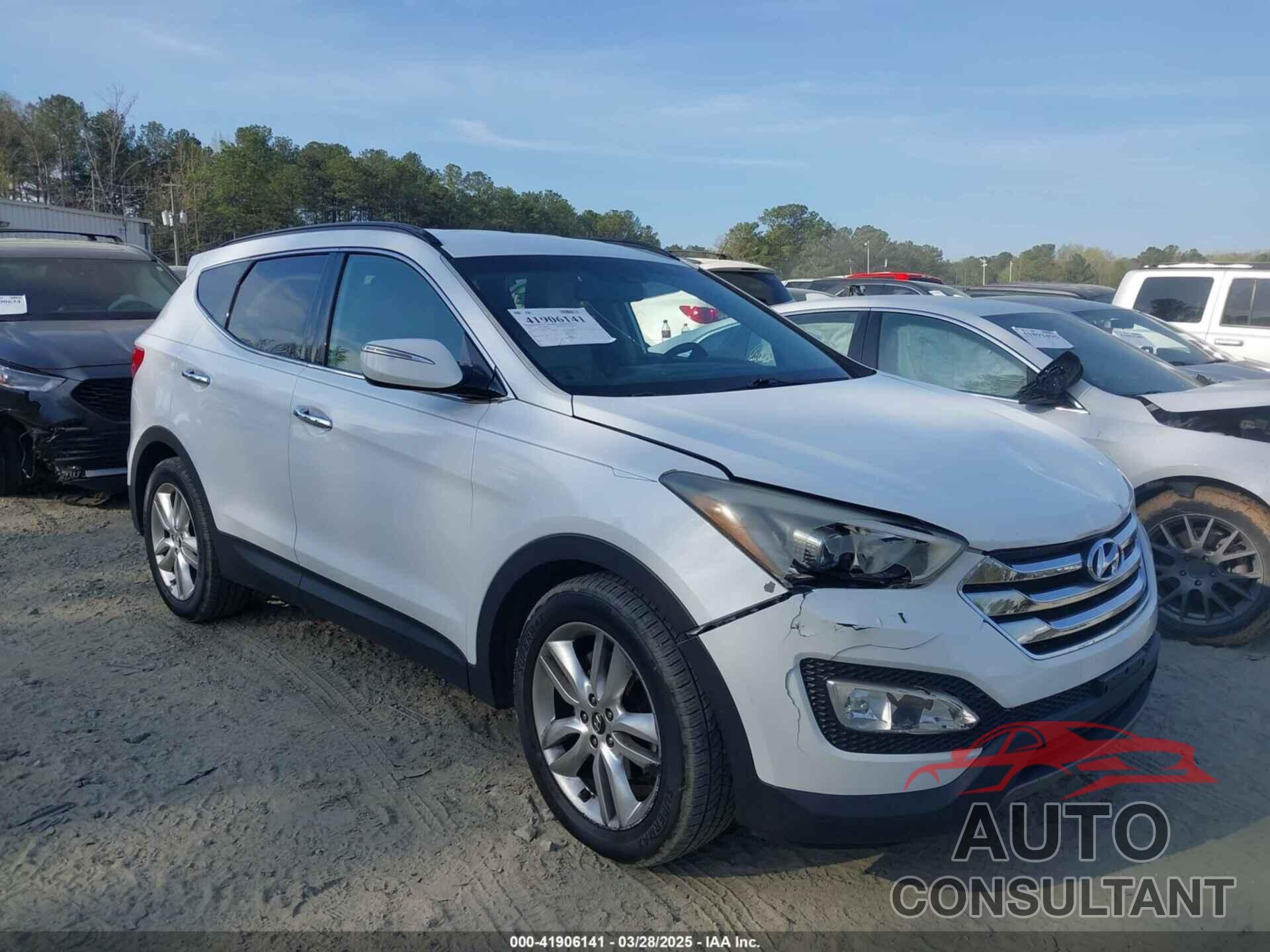 HYUNDAI SANTA FE SPORT 2014 - 5XYZU3LA2EG164675