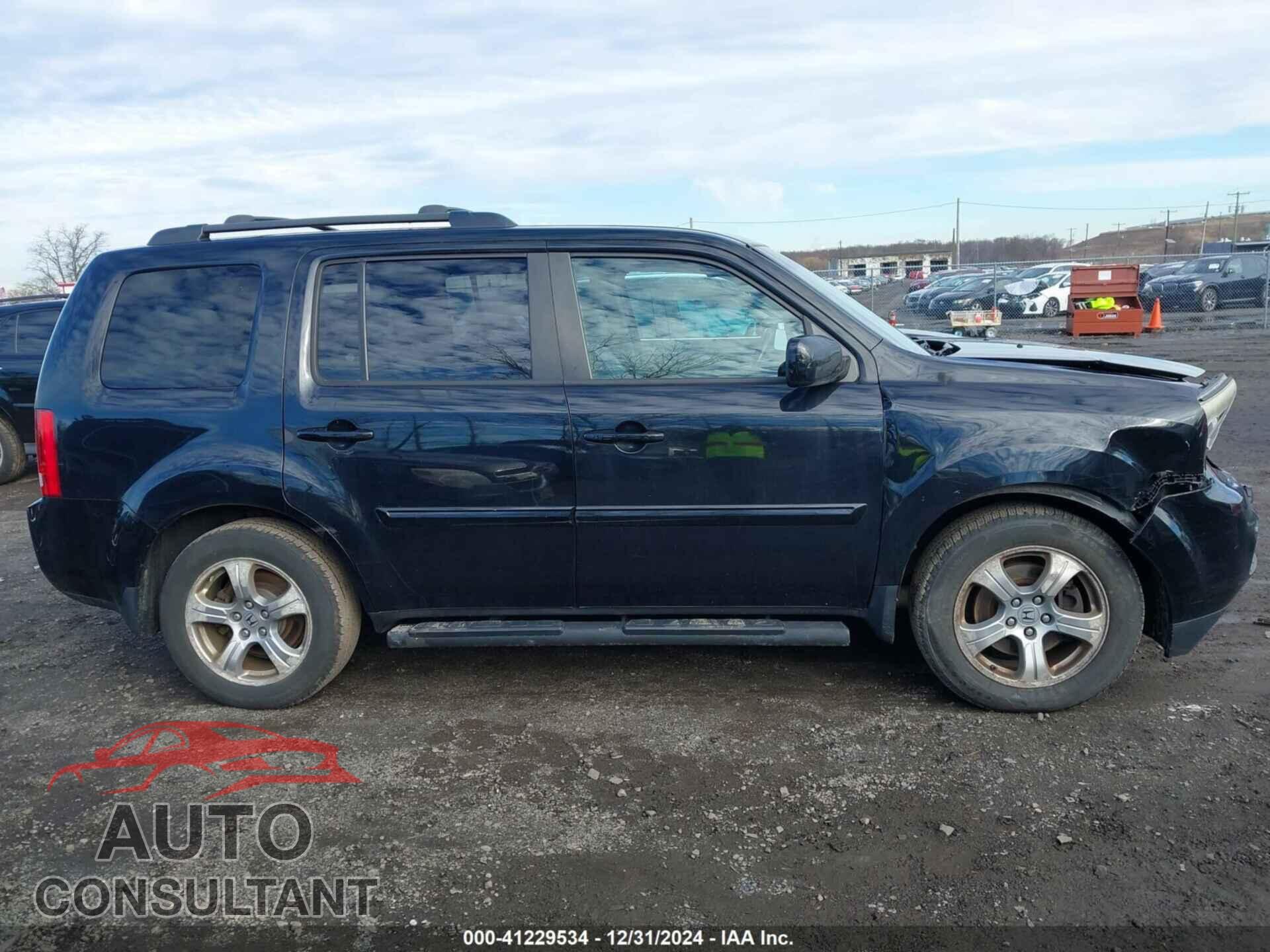 HONDA PILOT 2014 - 5FNYF4H75EB007593