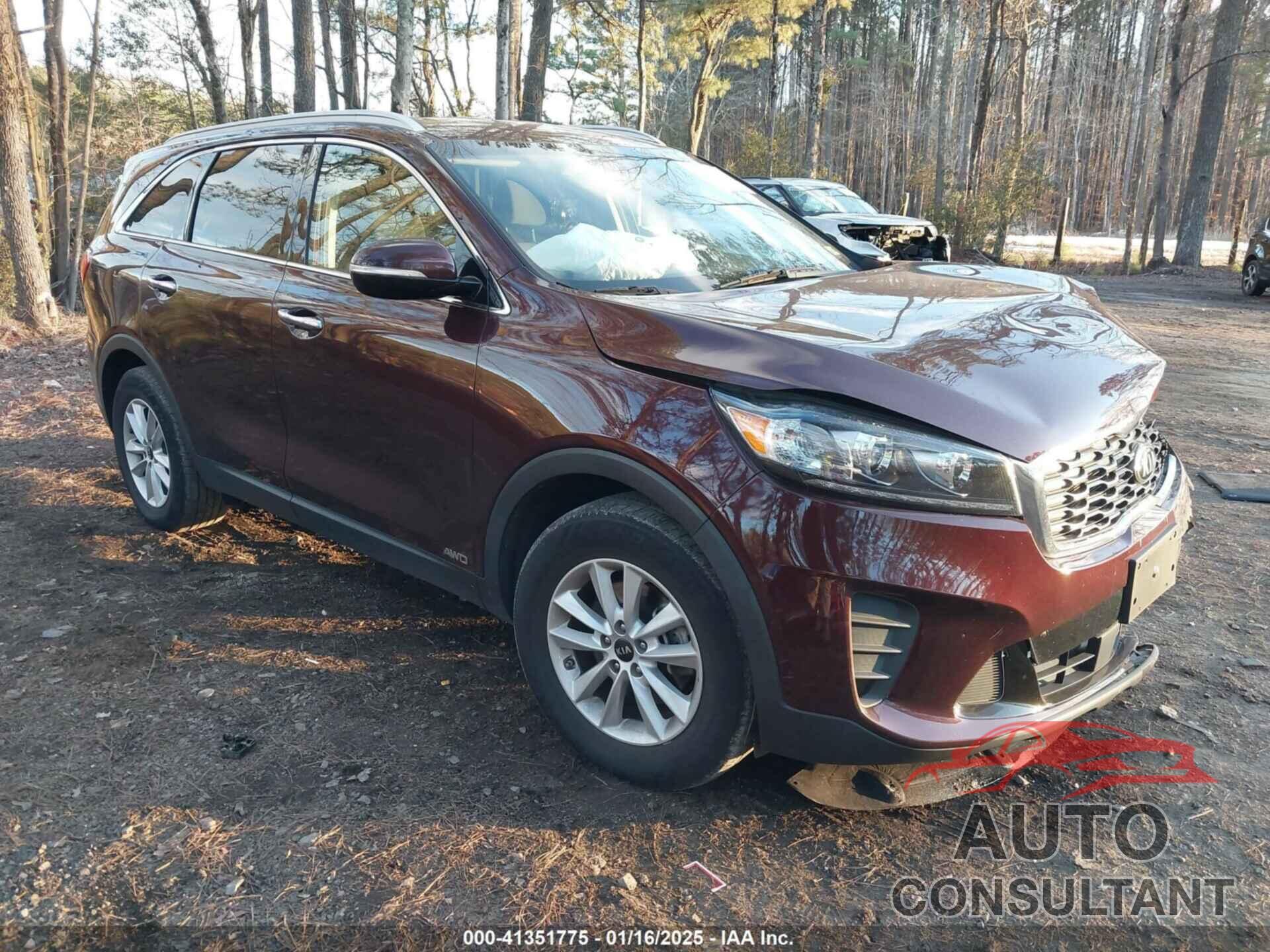 KIA SORENTO 2020 - 5XYPGDA36LG640660