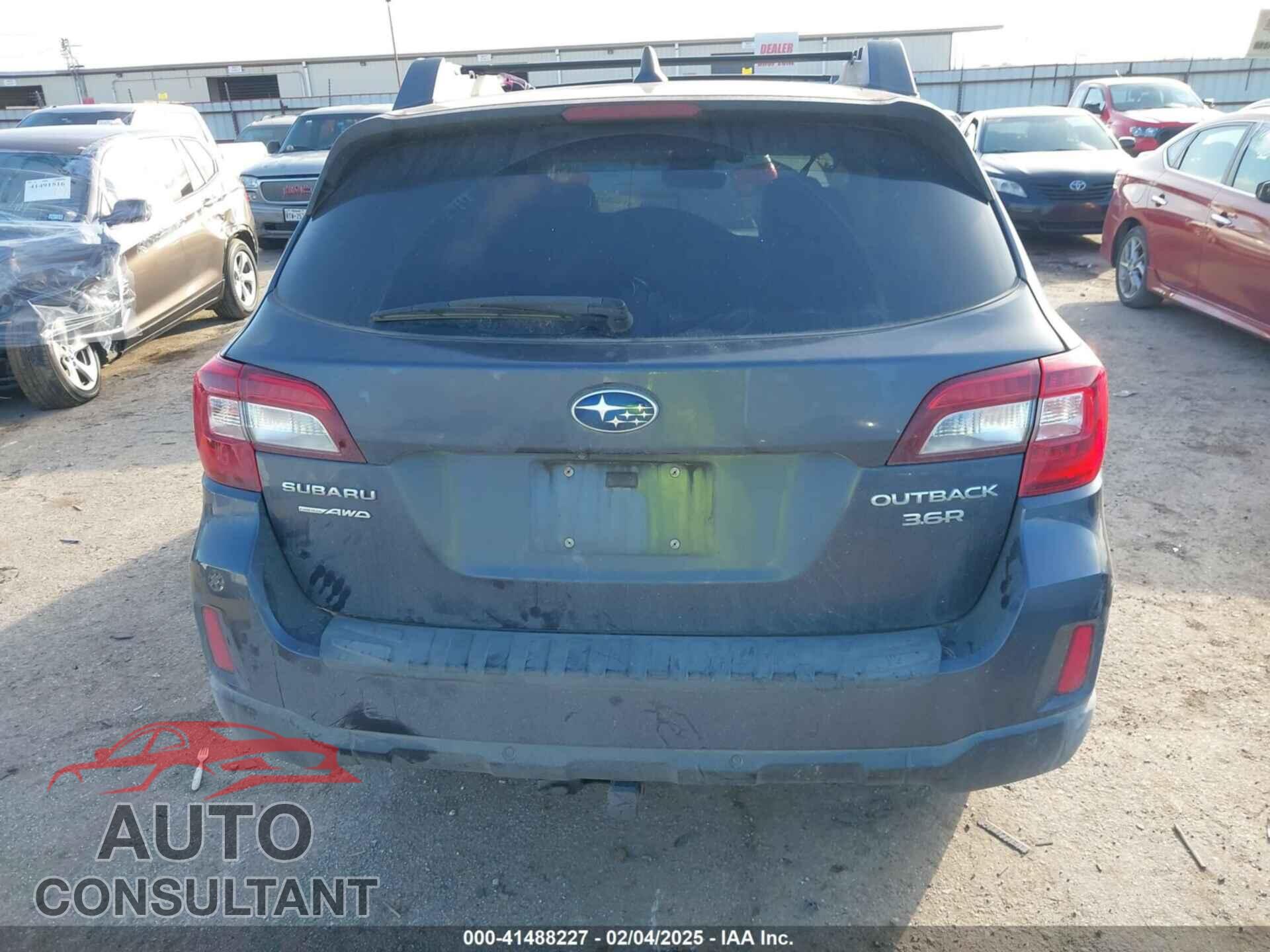 SUBARU OUTBACK 2017 - 4S4BSENC2H3388485
