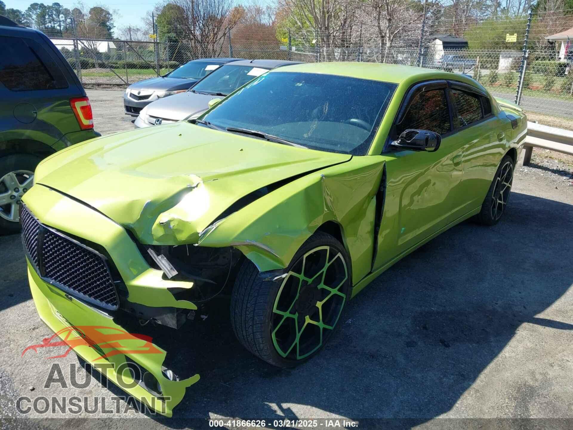 DODGE CHARGER 2012 - 2C3CDXAG9CH262898