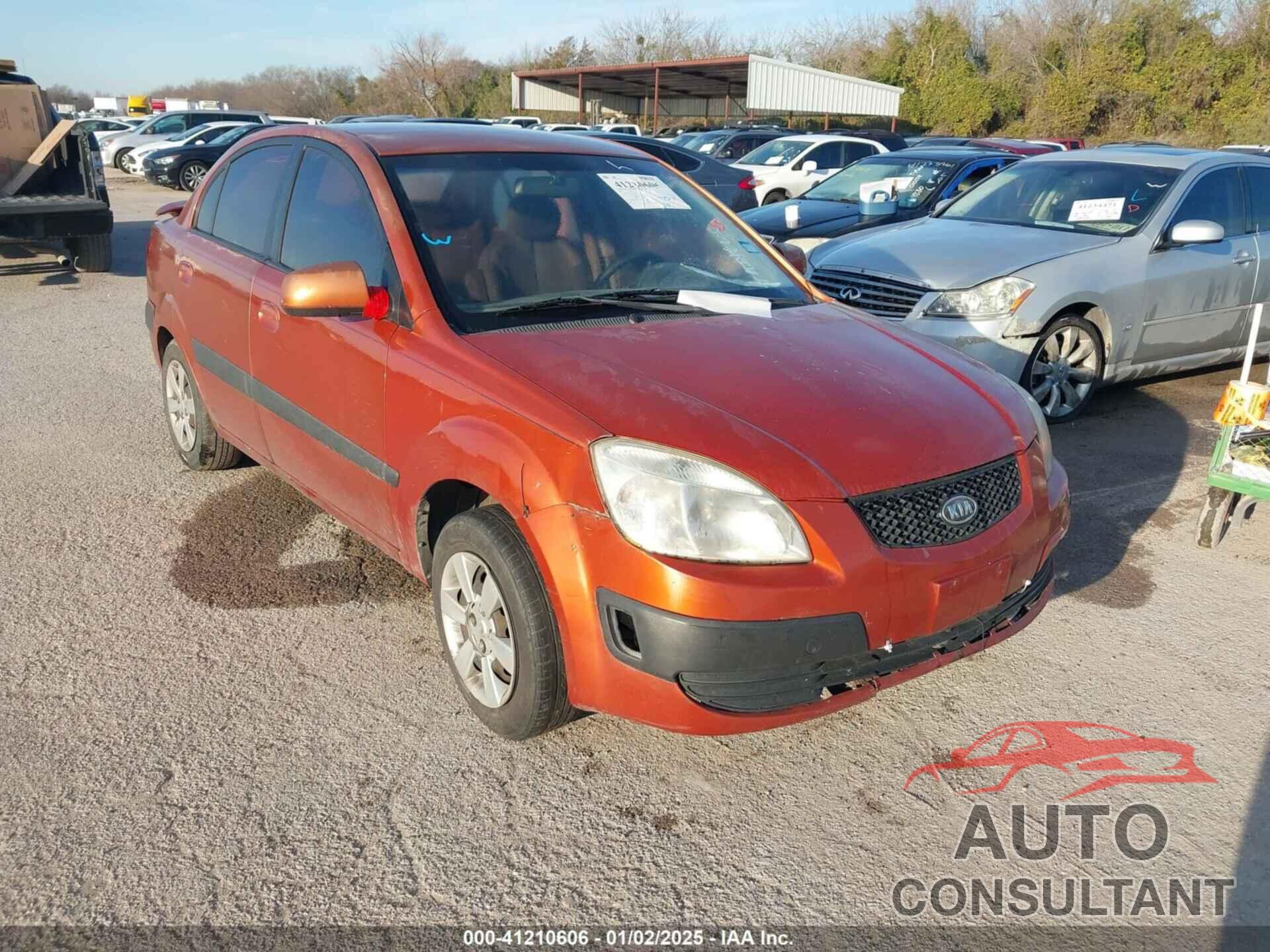 KIA RIO 2009 - KNADE223496543364