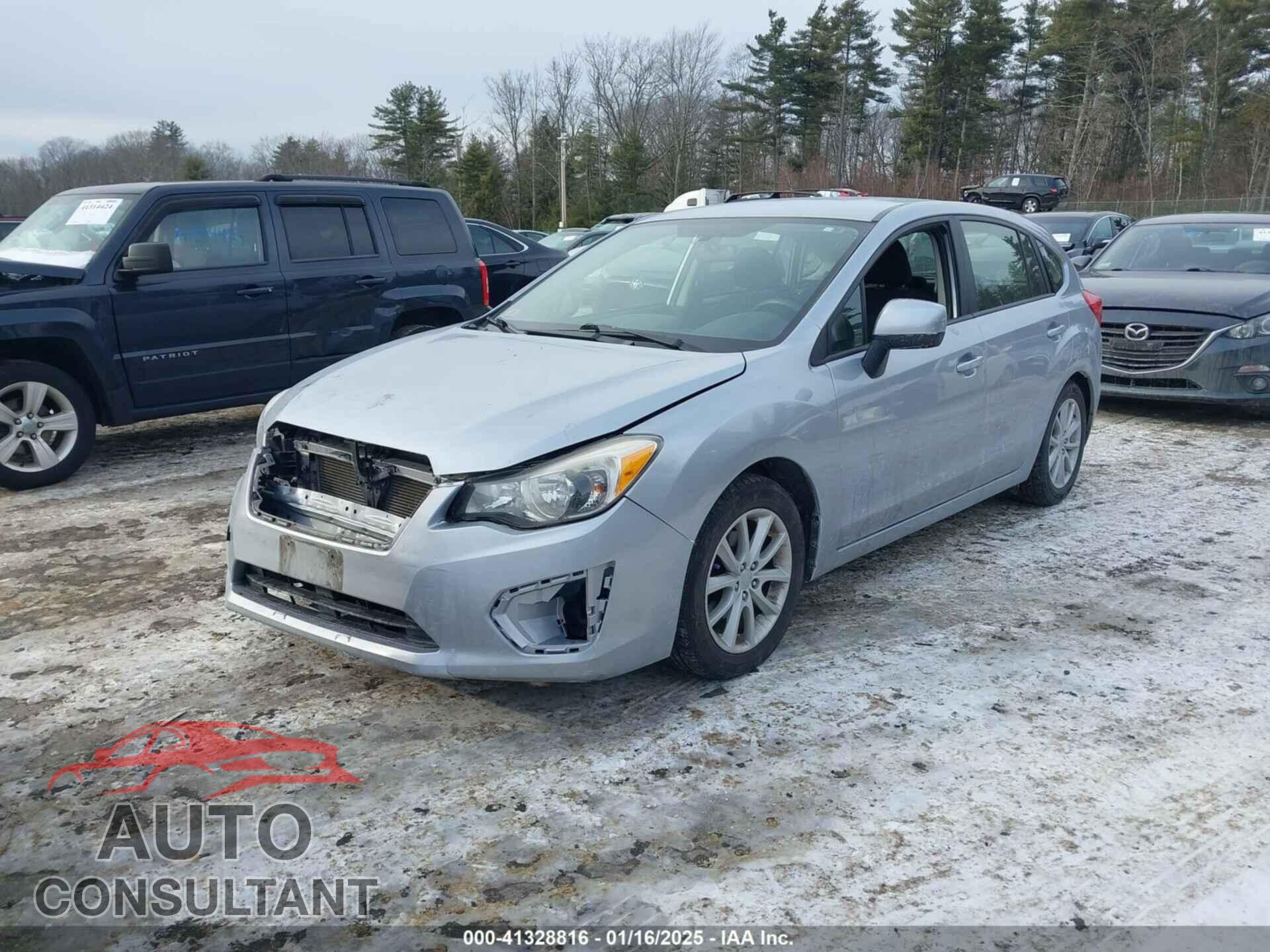 SUBARU IMPREZA 2013 - JF1GPAC65D2886154