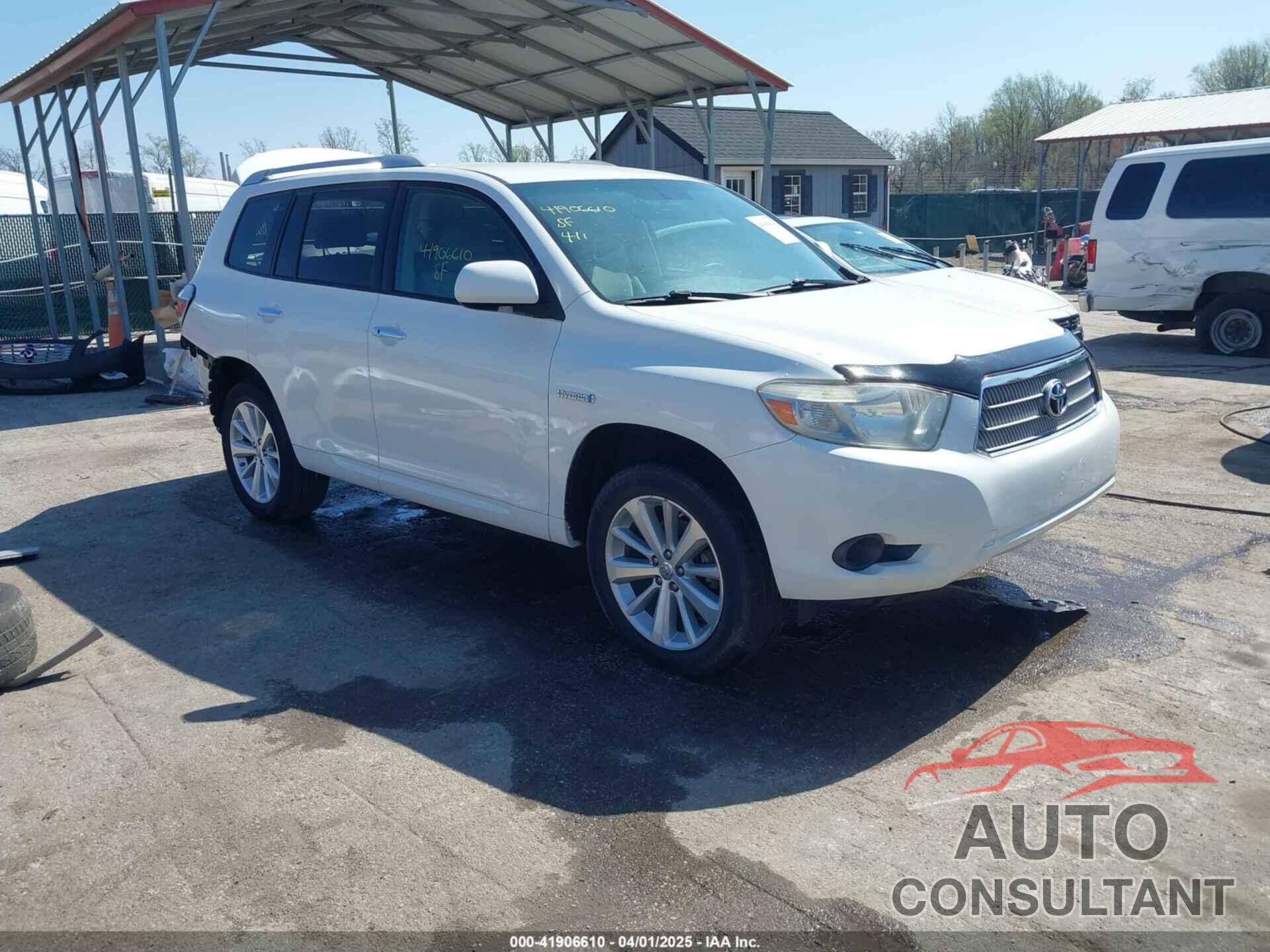 TOYOTA HIGHLANDER 2009 - JTEEW41A492032384