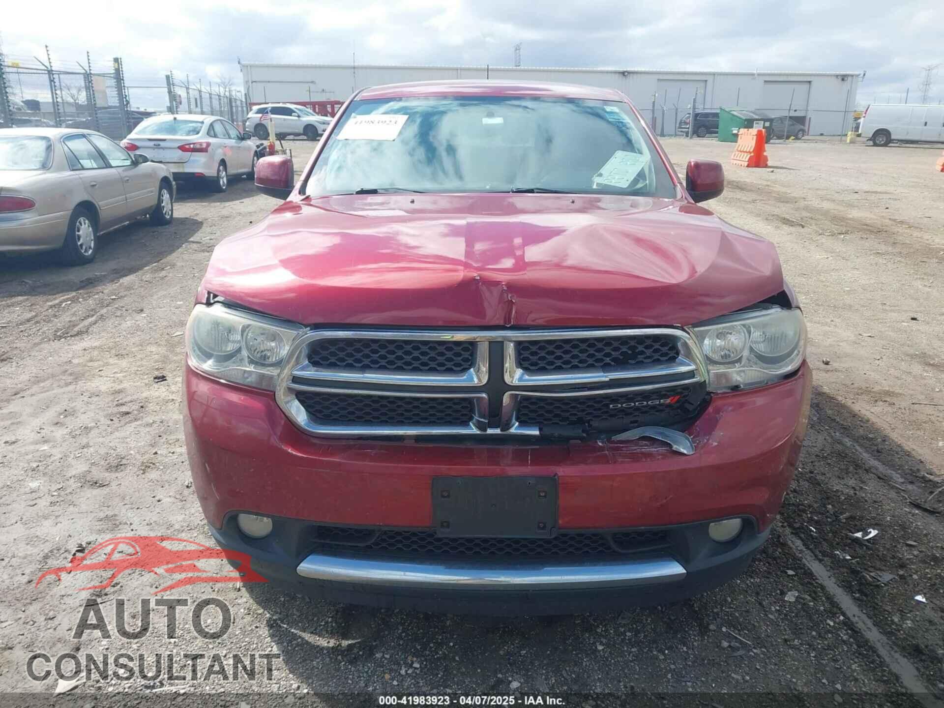 DODGE DURANGO 2013 - 1C4RDJAG4DC682785