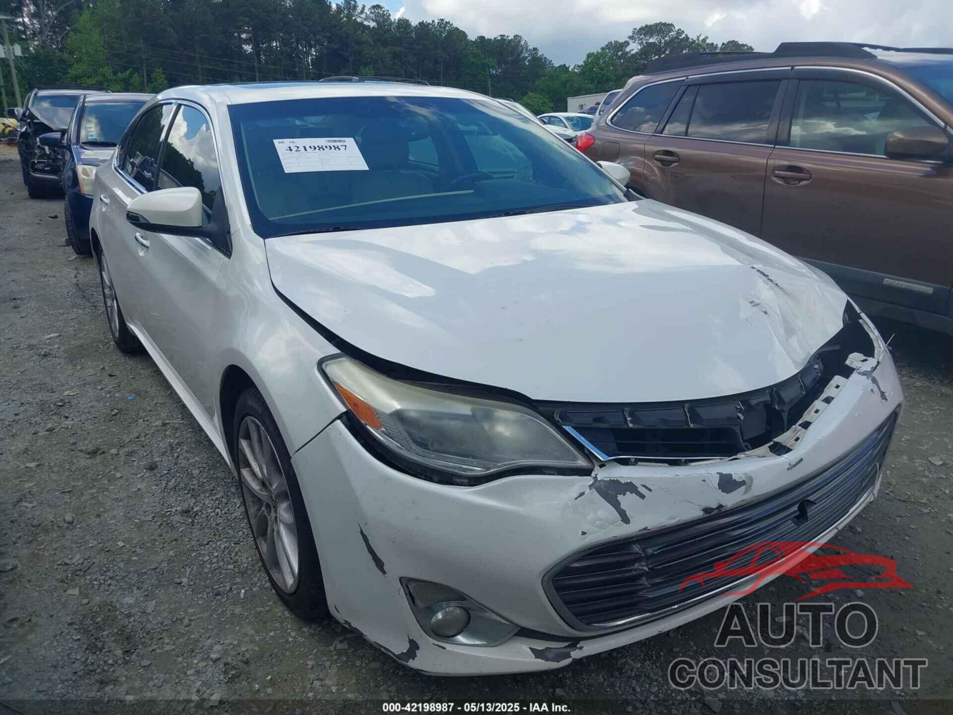 TOYOTA AVALON 2013 - 4T1BK1EB6DU017043