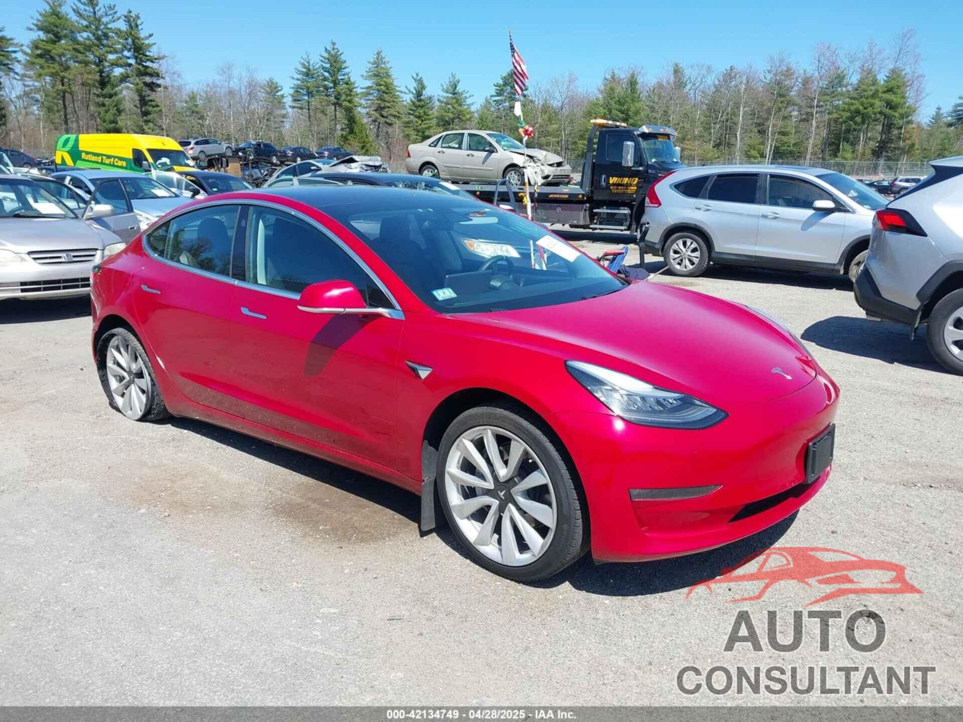 TESLA MODEL 3 2018 - 5YJ3E1EB3JF087779