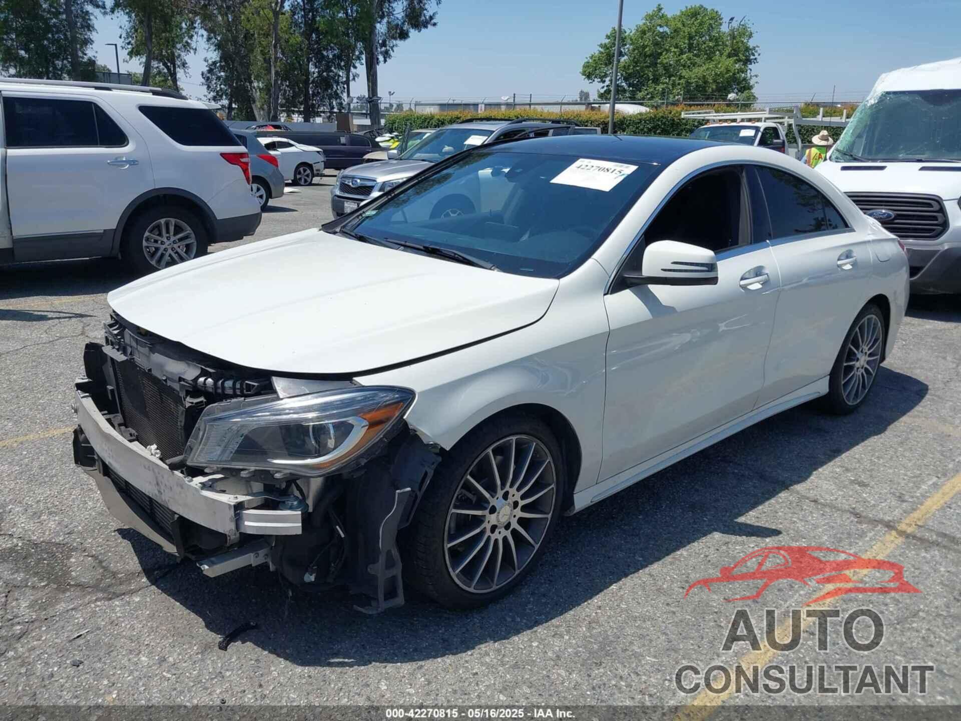 MERCEDES-BENZ CLA 250 2016 - WDDSJ4EB2GN333956