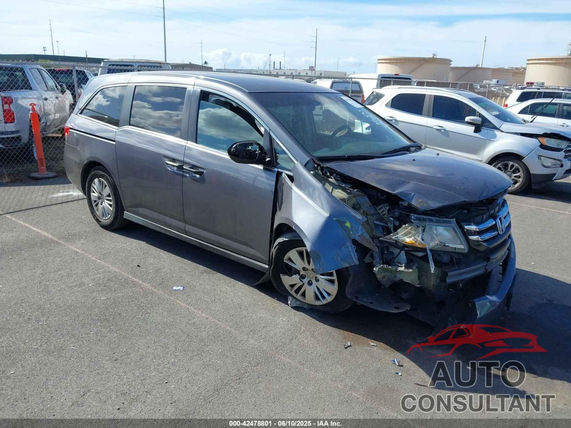 HONDA ODYSSEY 2016 - 5FNRL5H22GB156540