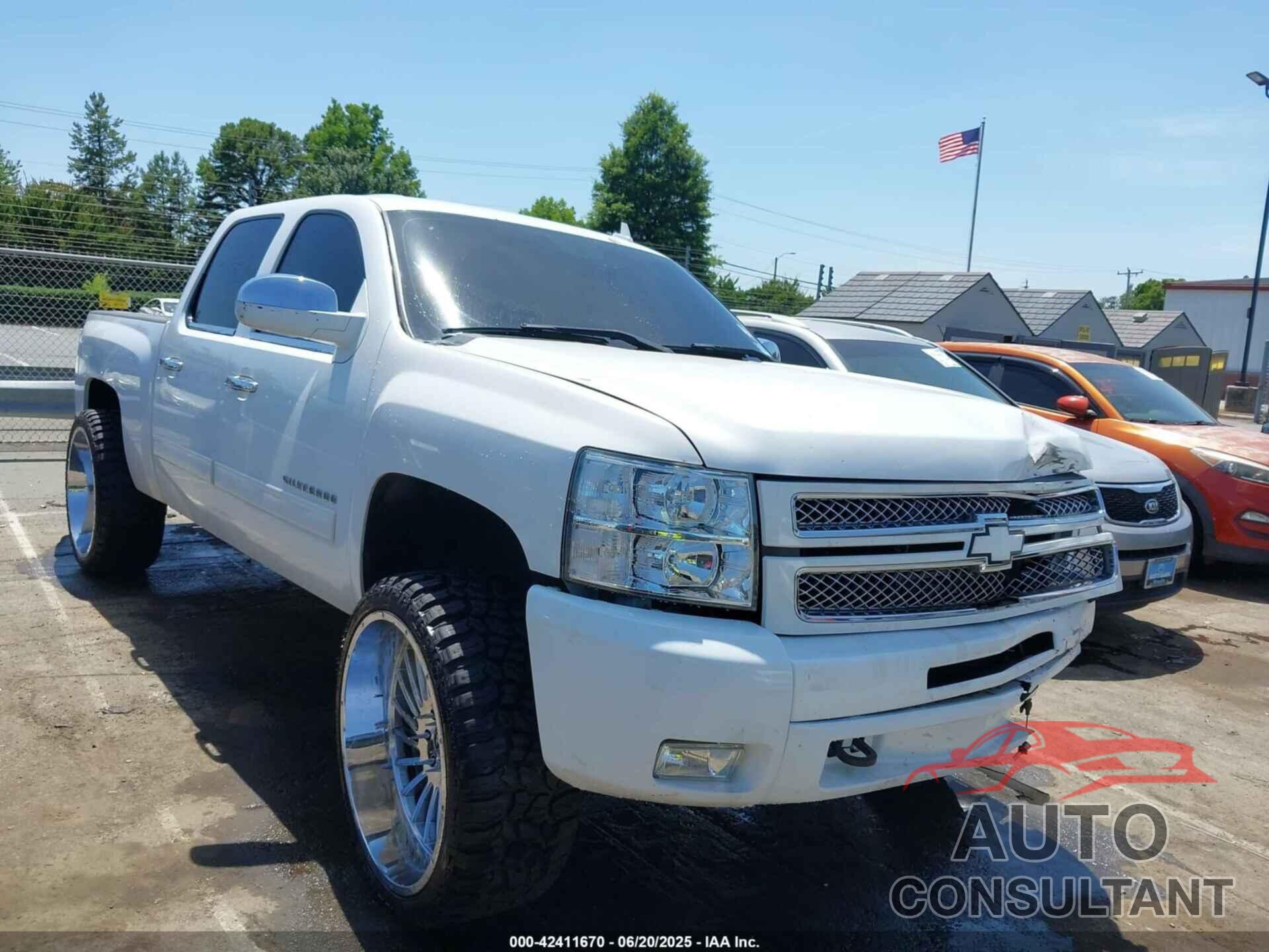CHEVROLET SILVERADO 1500 2013 - 3GCPKTE71DG265463