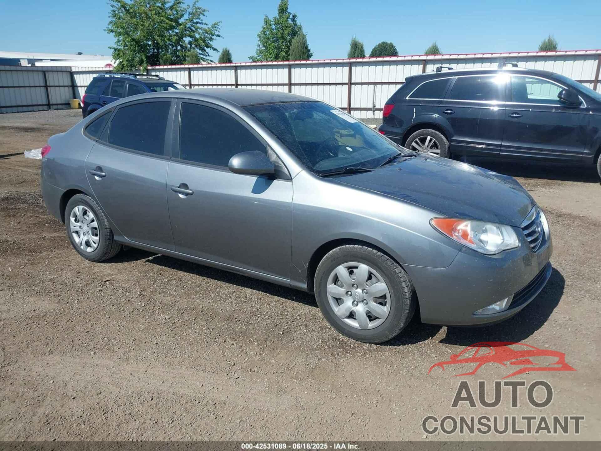 HYUNDAI ELANTRA 2010 - KMHDU4AD2AU978259