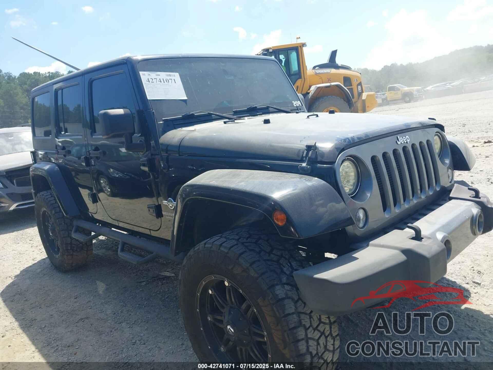JEEP WRANGLER UNLIMITED 2014 - 1C4BJWDG0EL228649