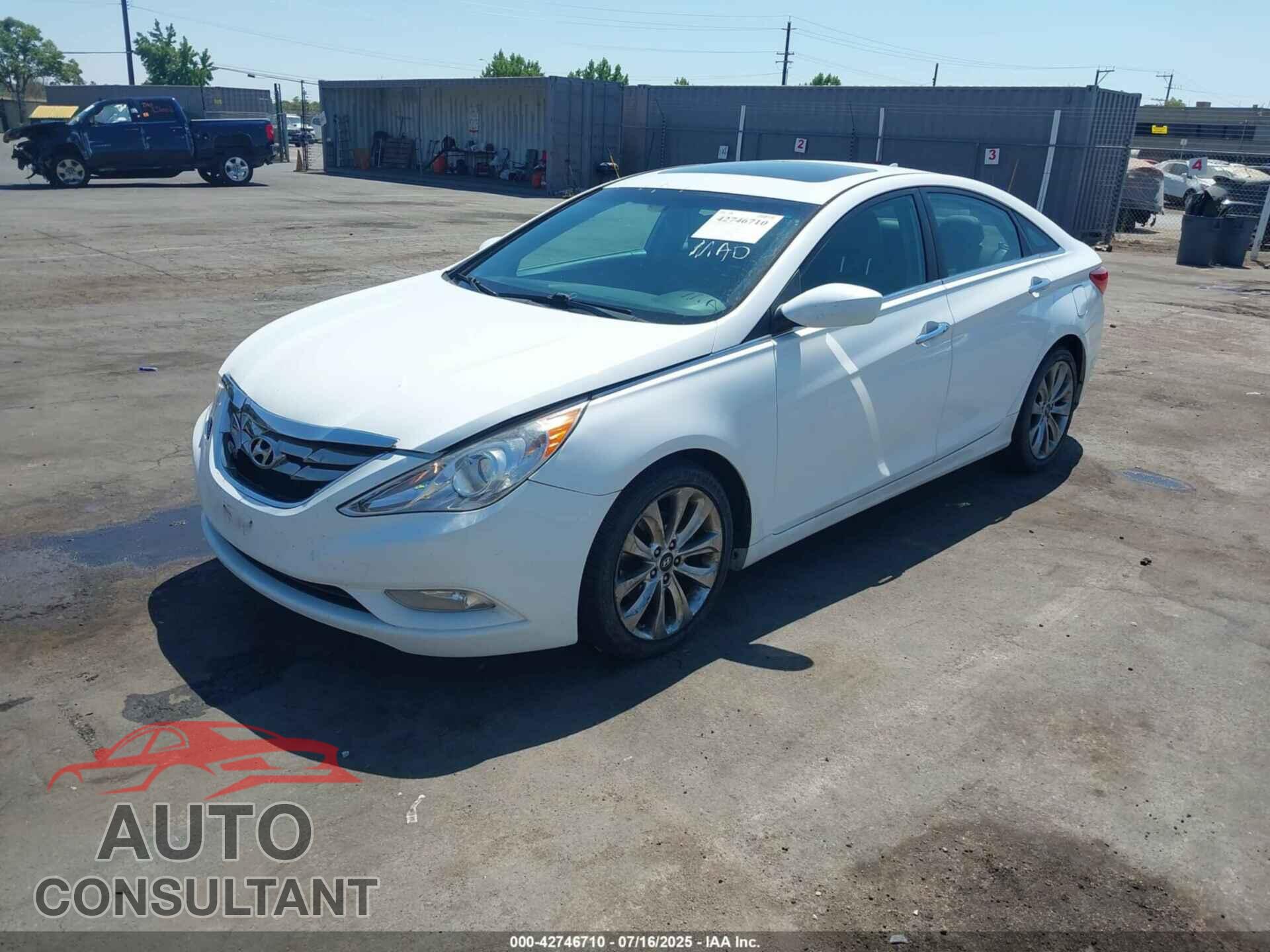 HYUNDAI SONATA 2012 - 5NPEC4AC7CH444206