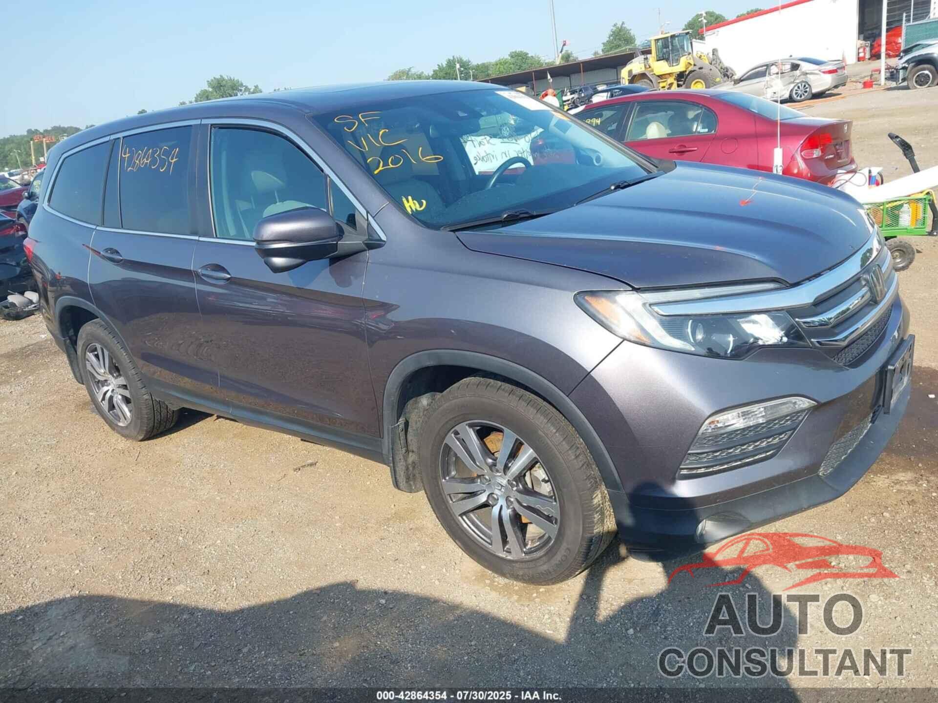 HONDA PILOT 2016 - 5FNYF6H61GB044551