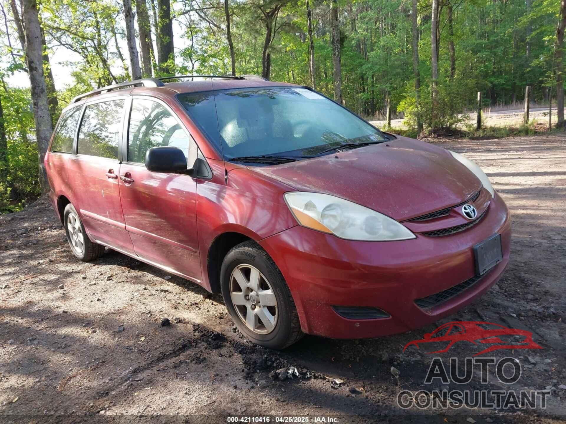 TOYOTA SIENNA 2010 - 5TDKK4CC1AS299173