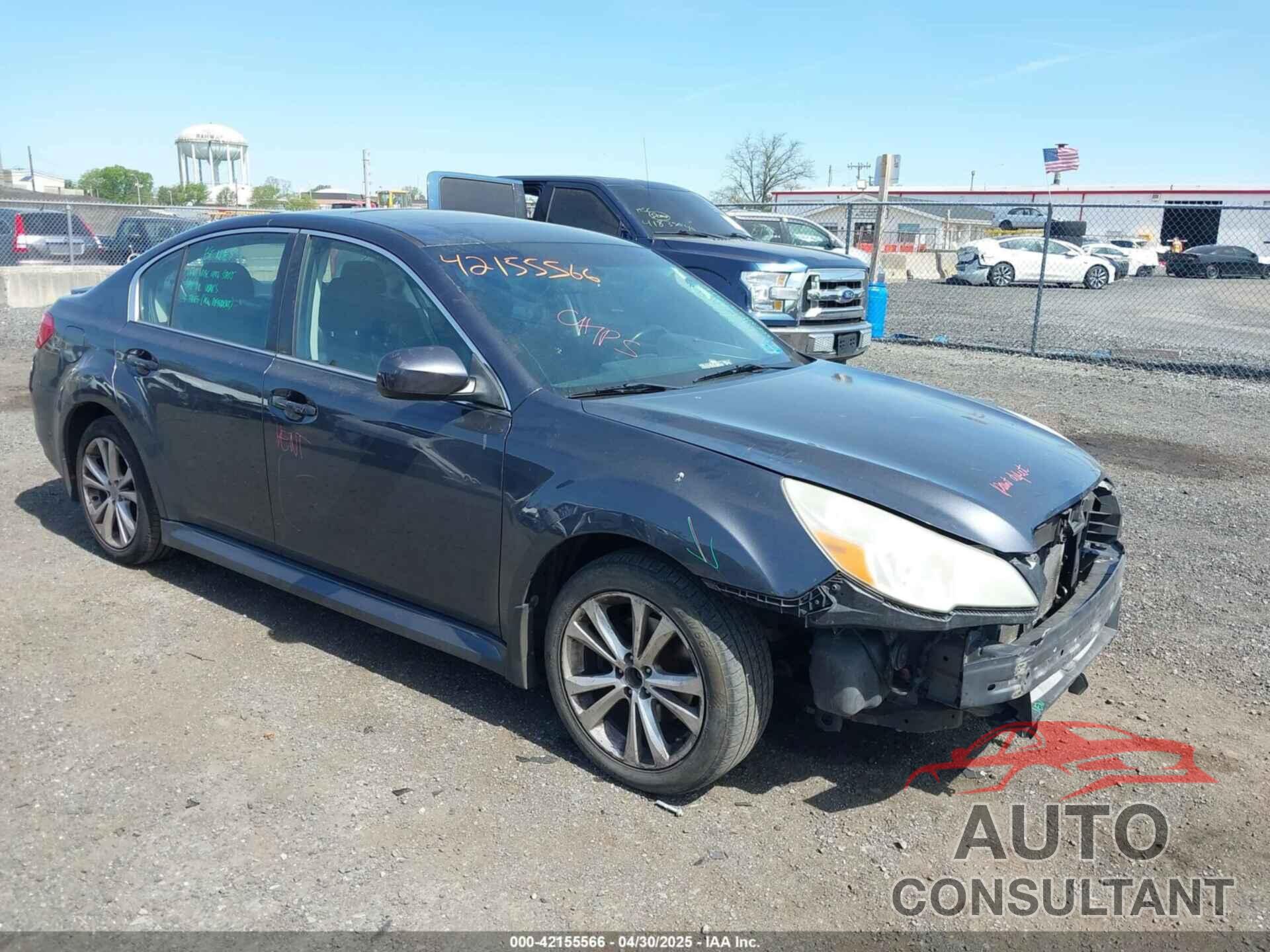 SUBARU LEGACY 2013 - 4S3BMBG69D3026619
