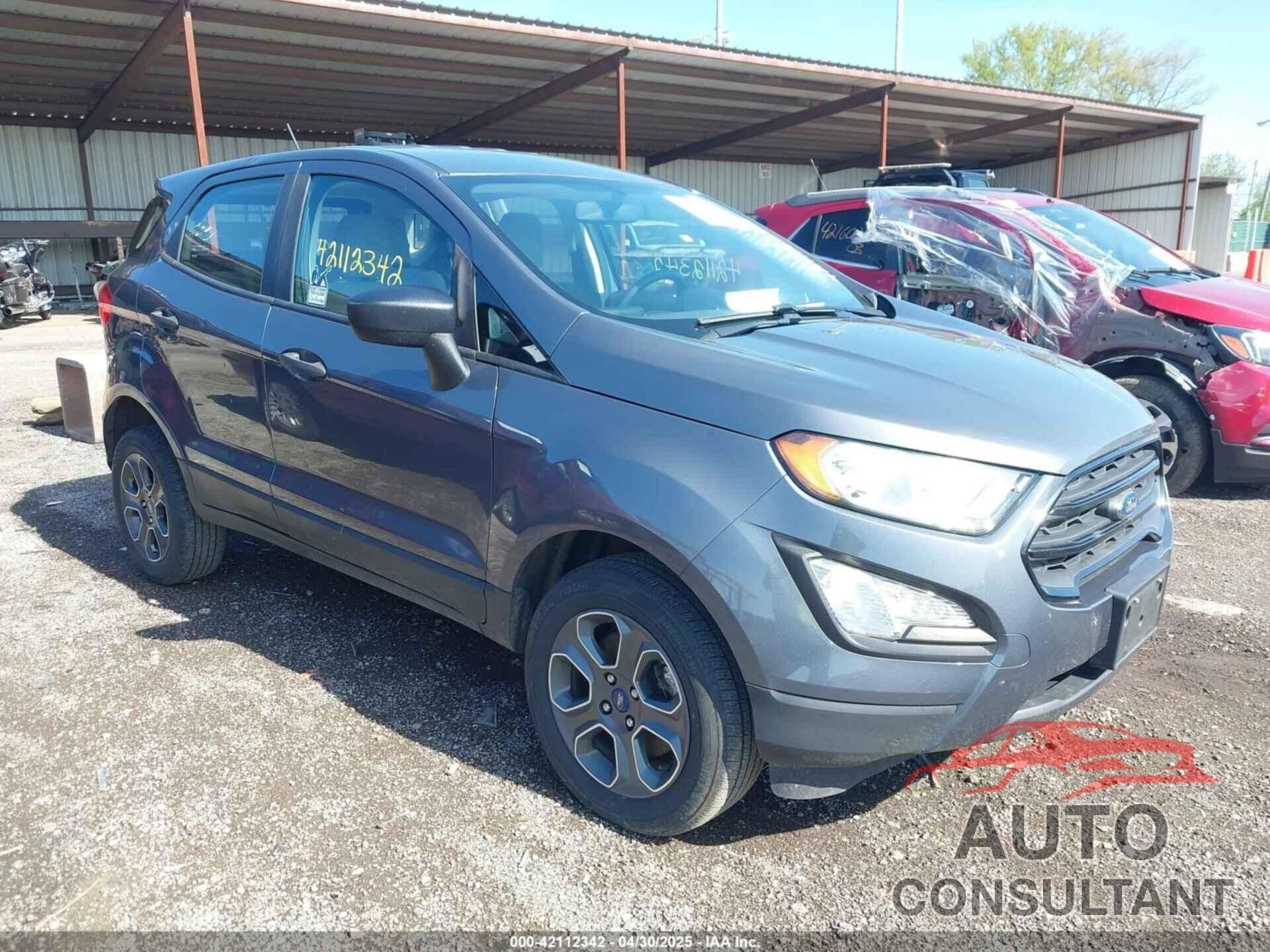 FORD ECOSPORT 2020 - MAJ6S3FL6LC392160