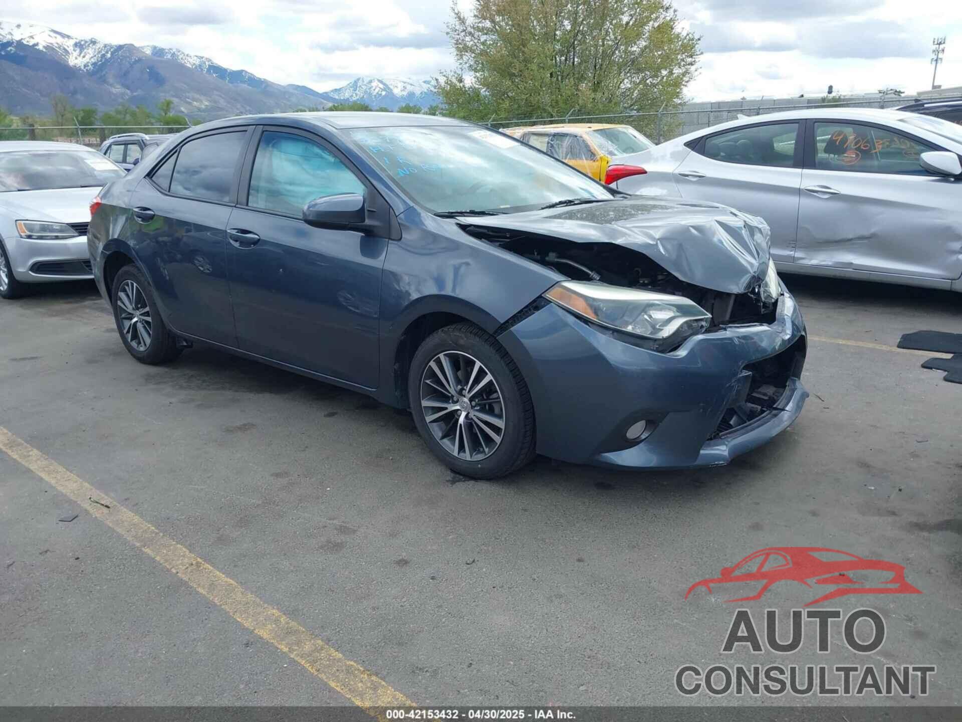 TOYOTA COROLLA 2016 - 5YFBURHEXGP412430