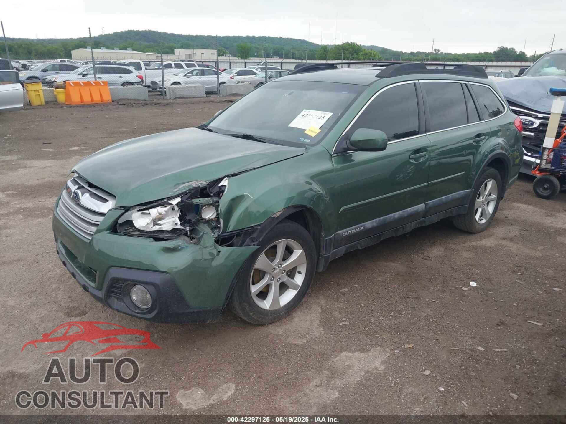 SUBARU OUTBACK 2014 - 4S4BRBLC5E3219599