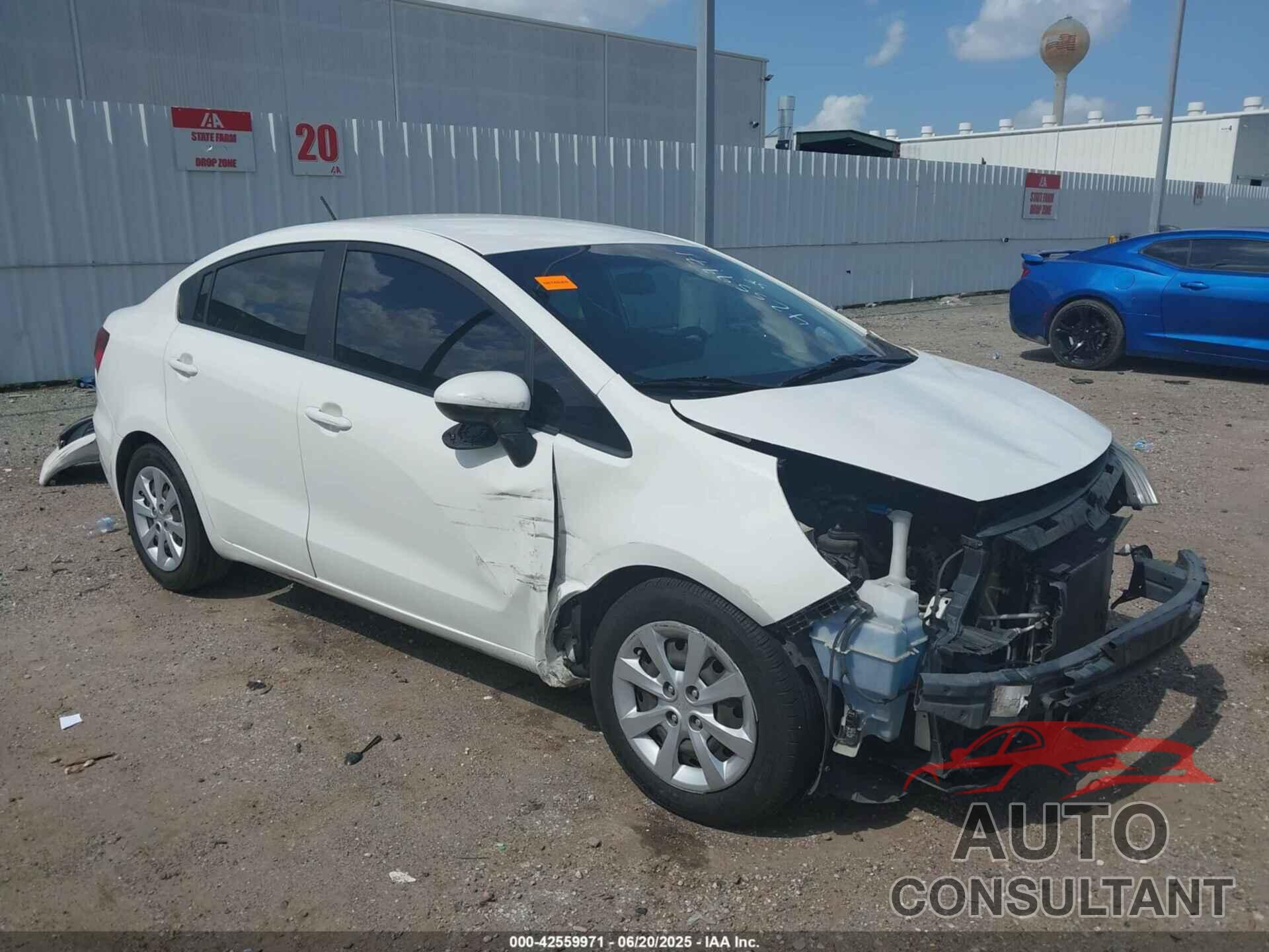 KIA RIO 2017 - KNADM4A34H6035331