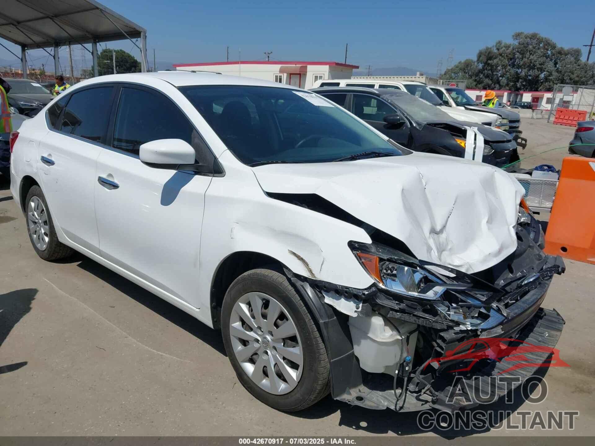 NISSAN SENTRA 2017 - 3N1AB7AP2HY401105