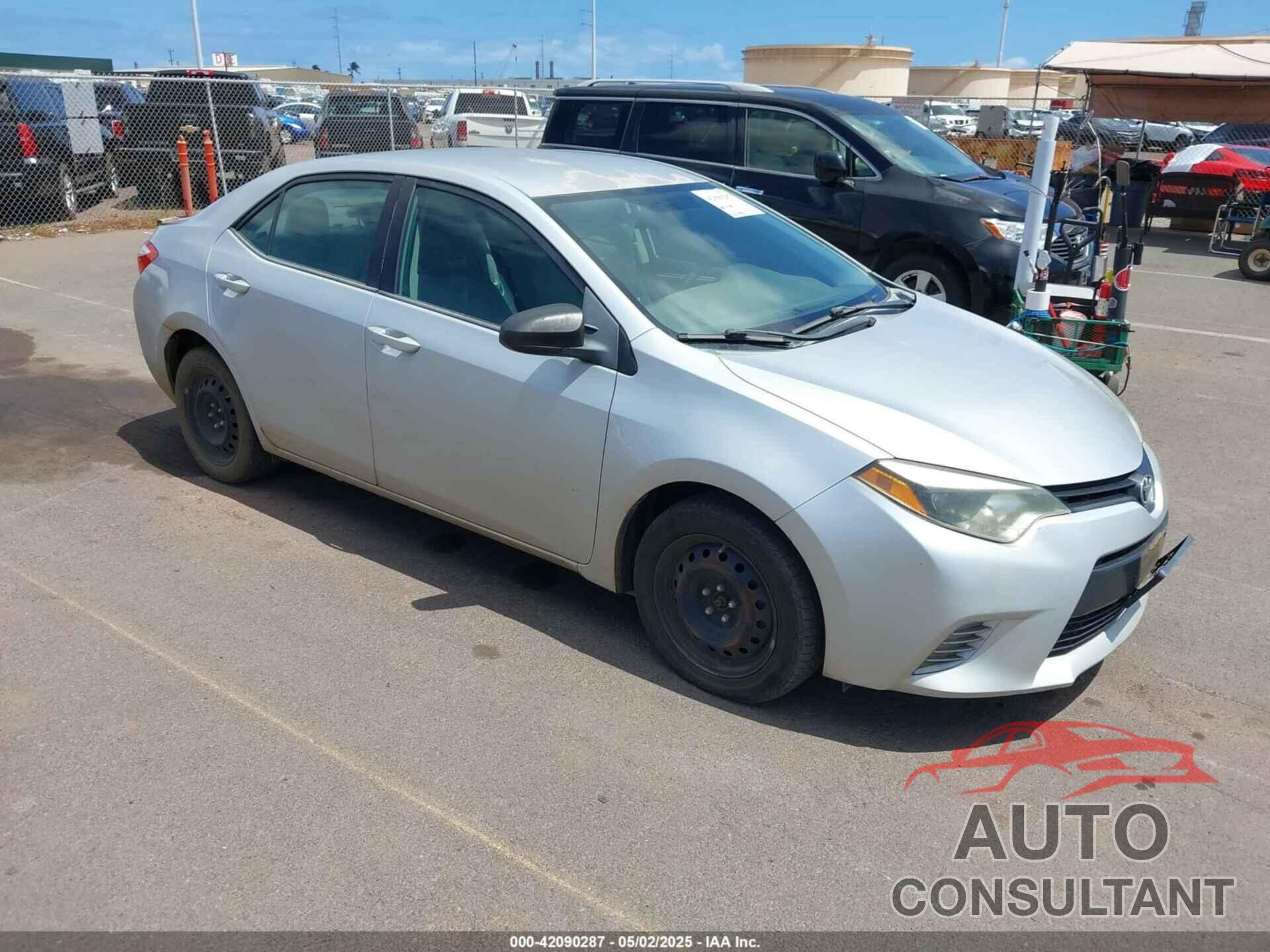 TOYOTA COROLLA 2015 - 5YFBURHE0FP214759