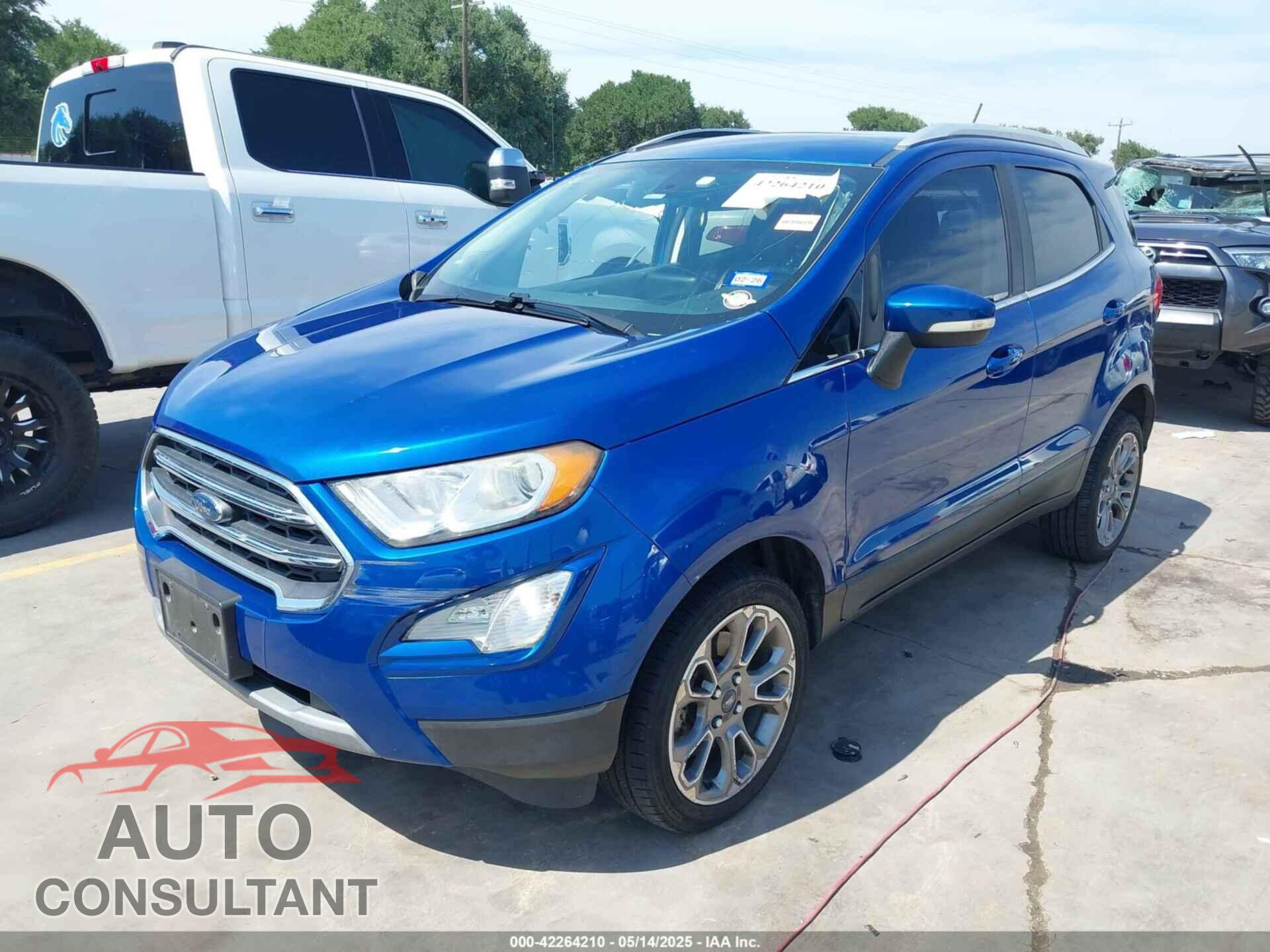 FORD ECOSPORT 2019 - MAJ6S3KL0KC260936