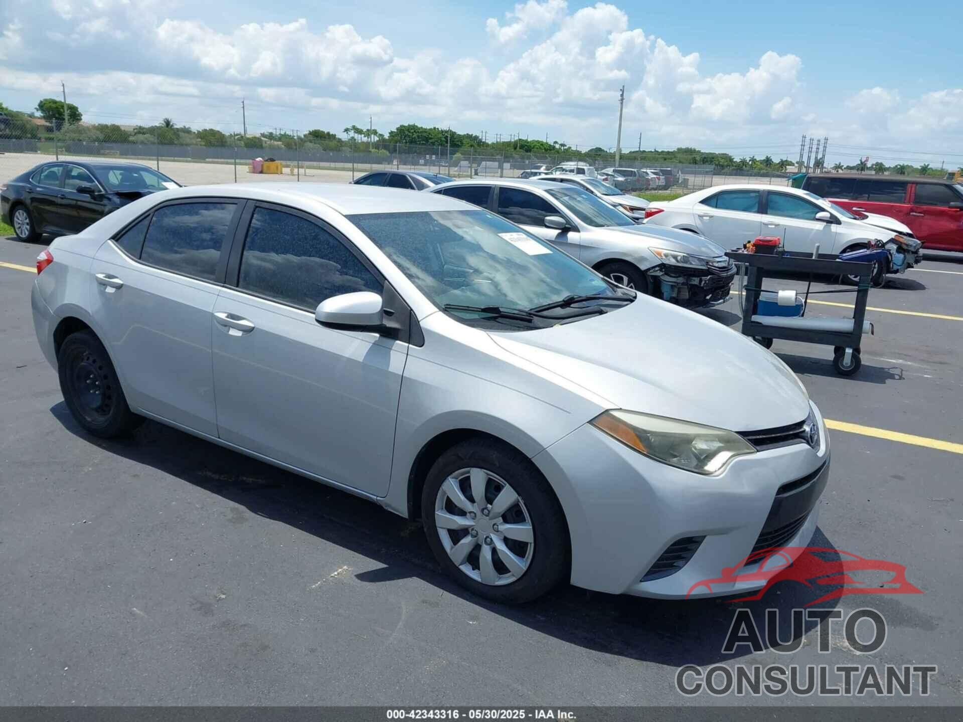 TOYOTA COROLLA 2016 - 2T1BURHE3GC679490