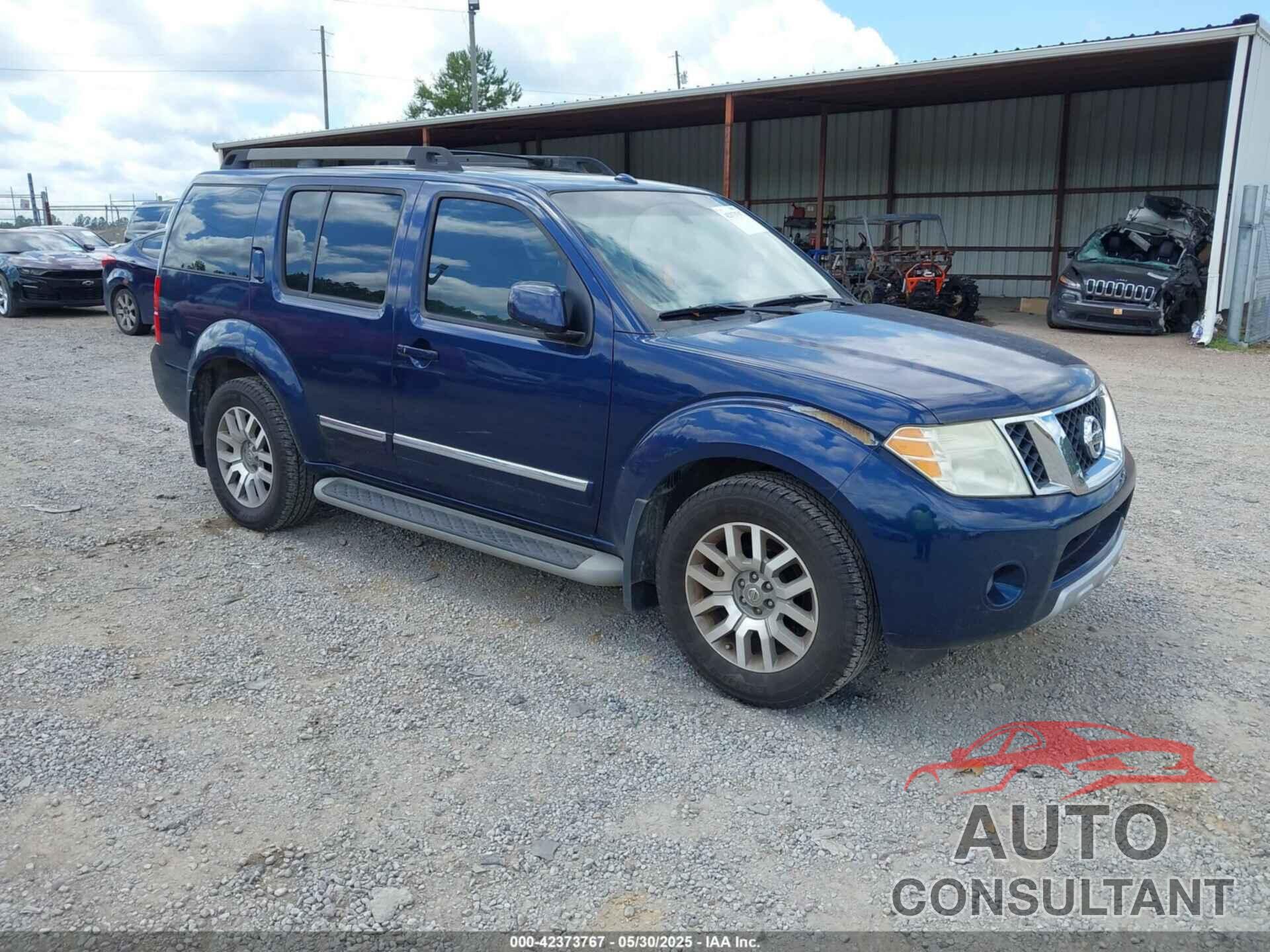 NISSAN PATHFINDER 2010 - 5N1AR1NN3AC605842