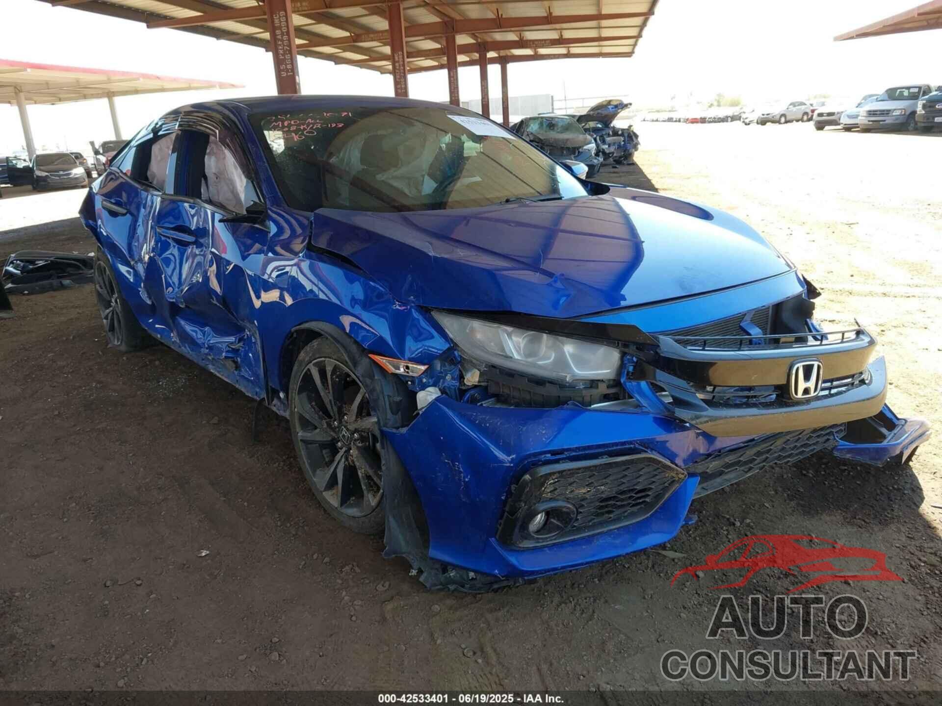 HONDA CIVIC 2018 - SHHFK7H48JU238460