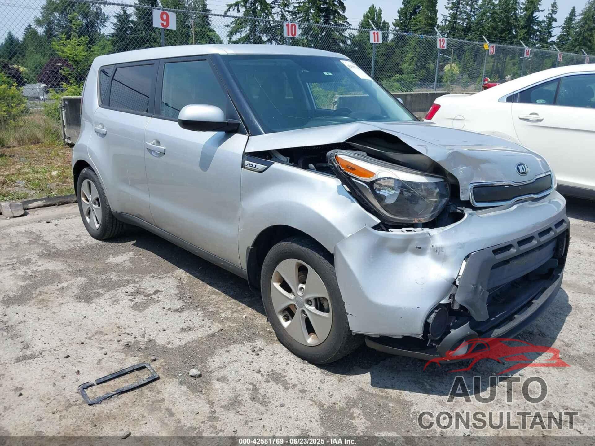 KIA SOUL 2016 - KNDJN2A29G7831936